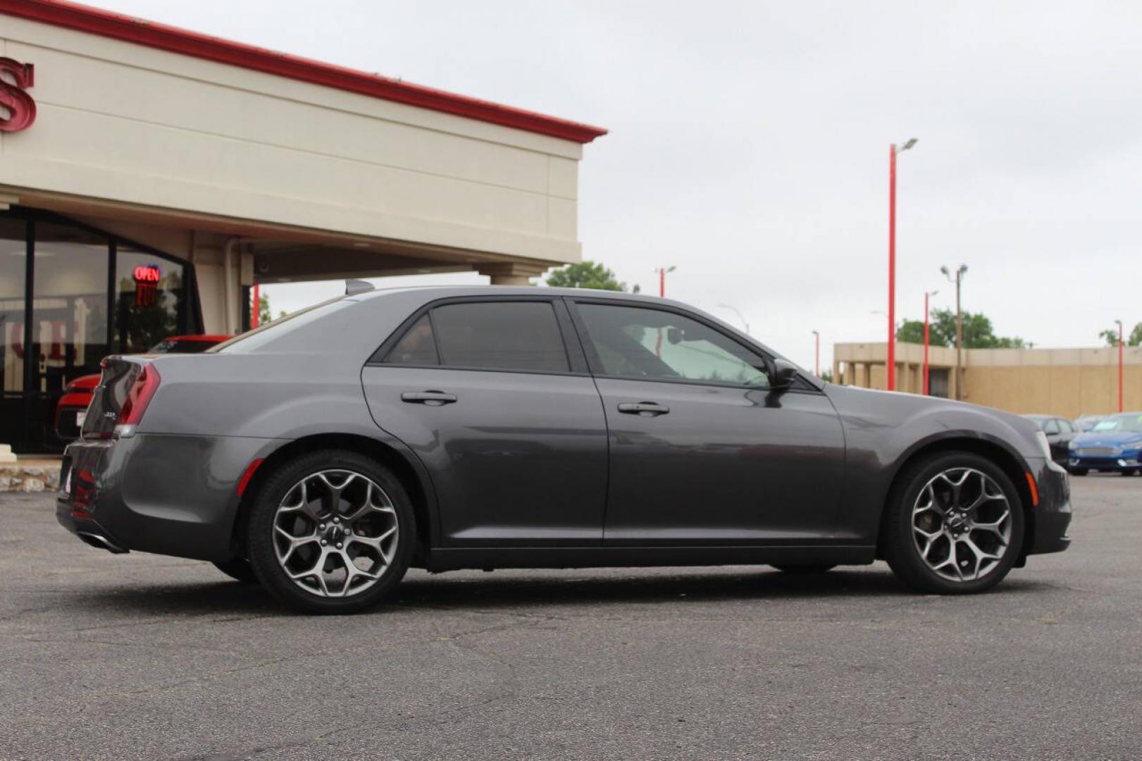 2017 Gray Chrysler 300 S V6 RWD (2C3CCABG2HH) with an Pentastar 3.6L V6 300hp 264ft. lbs. 3.6L V6 engine, Automatic 8-Speed transmission, located at 4301 NW 39th , Oklahoma City, OK, 73112, (405) 949-5600, 35.512135, -97.598671- Photo#2