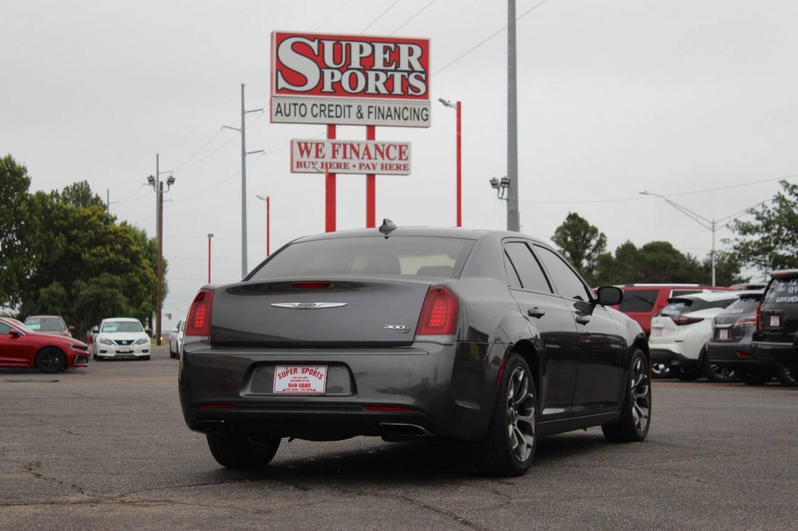 2017 Gray Chrysler 300 S V6 RWD (2C3CCABG2HH) with an Pentastar 3.6L V6 300hp 264ft. lbs. 3.6L V6 engine, Automatic 8-Speed transmission, located at 4301 NW 39th , Oklahoma City, OK, 73112, (405) 949-5600, 35.512135, -97.598671- Photo#3