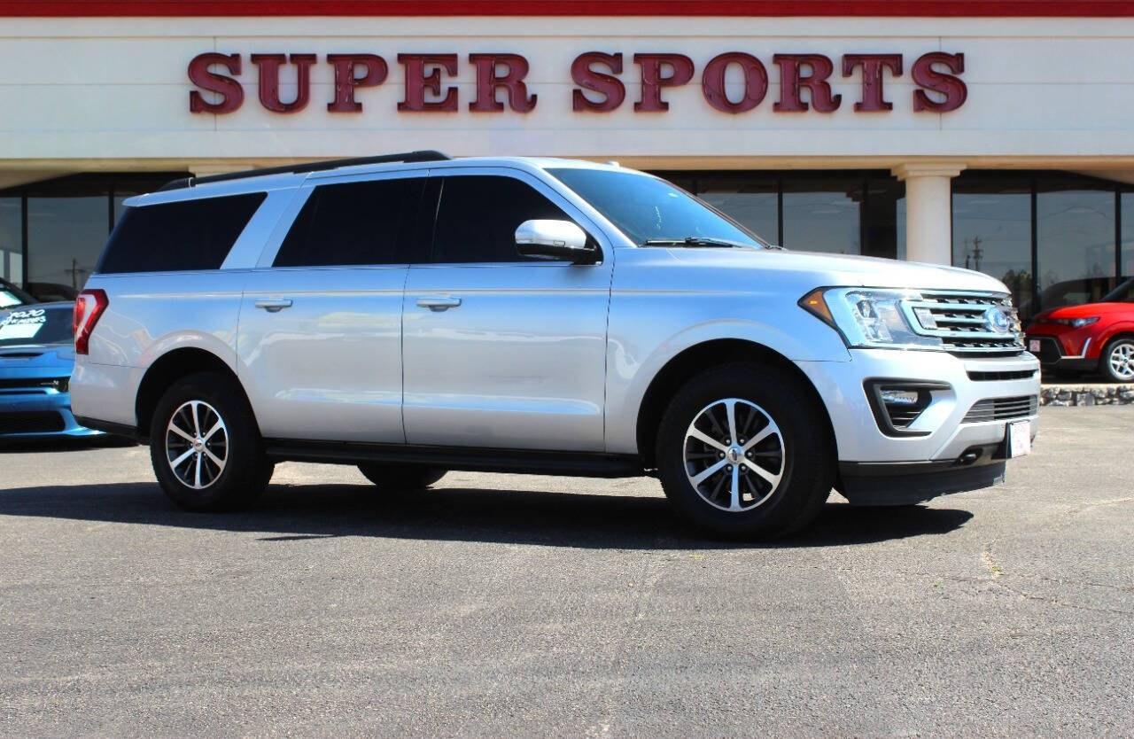 2019 Silver Ford Expedition MAX MAX XLT 4WD (1FMJK1JT5KE) with an EcoBoost 3.5L Twin Turbo V6 375hp 470ft. lbs. 3.5L V6 engine, Automatic 10-Speed transmission, located at 4301 NW 39th , Oklahoma City, OK, 73112, (405) 949-5600, 35.512135, -97.598671 - Hablamos espaol. SPEND SMART --- BUY FROM SUPER SPORTS. ASKING WHOLESALE CASH PRICE: $20,900 (CASH ONLY) PLUS $100 PROCESSING FEE. ALL PRICES, DOWN PAYMENTS, PAYMENTS, AND FINANCE TERMS ARE NEGOTIABLE AT THE TIME OF APPROVAL. WE WILL WORK WITH YOU TO FIT YOUR BUDGET. WE WILL EVEN LOW - Photo#0