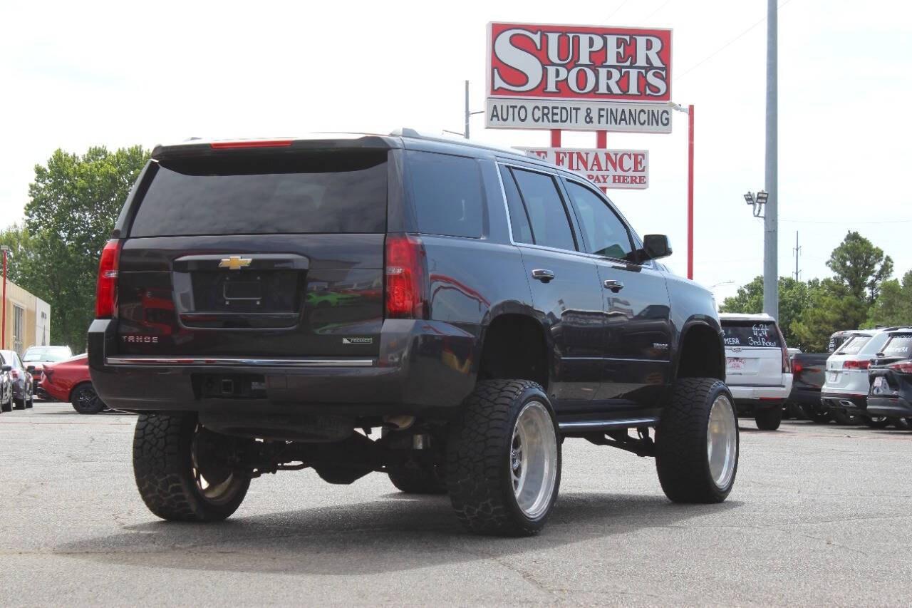 2018 Gray Chevrolet Tahoe Premier 2WD (1GNSCCKC5JR) with an EcoTec3 5.3L V8 355hp 383ft. lbs. 5.3L V8 engine, Automatic 6-Speed transmission, located at 4301 NW 39th , Oklahoma City, OK, 73112, (405) 949-5600, 35.512135, -97.598671 - Hablamos espaol. SPEND SMART --- BUY FROM SUPER SPORTS. ASKING WHOLESALE CASH PRICE: $__,___ (CASH ONLY) PLUS $100 PROCESSING FEE. ALL PRICES, DOWN PAYMENTS, PAYMENTS, AND FINANCE TERMS ARE NEGOTIABLE AT THE TIME OF APPROVAL. WE WILL WORK WITH YOU TO FIT YOUR BUDGET. WE WILL EVEN LOW- Photo#3