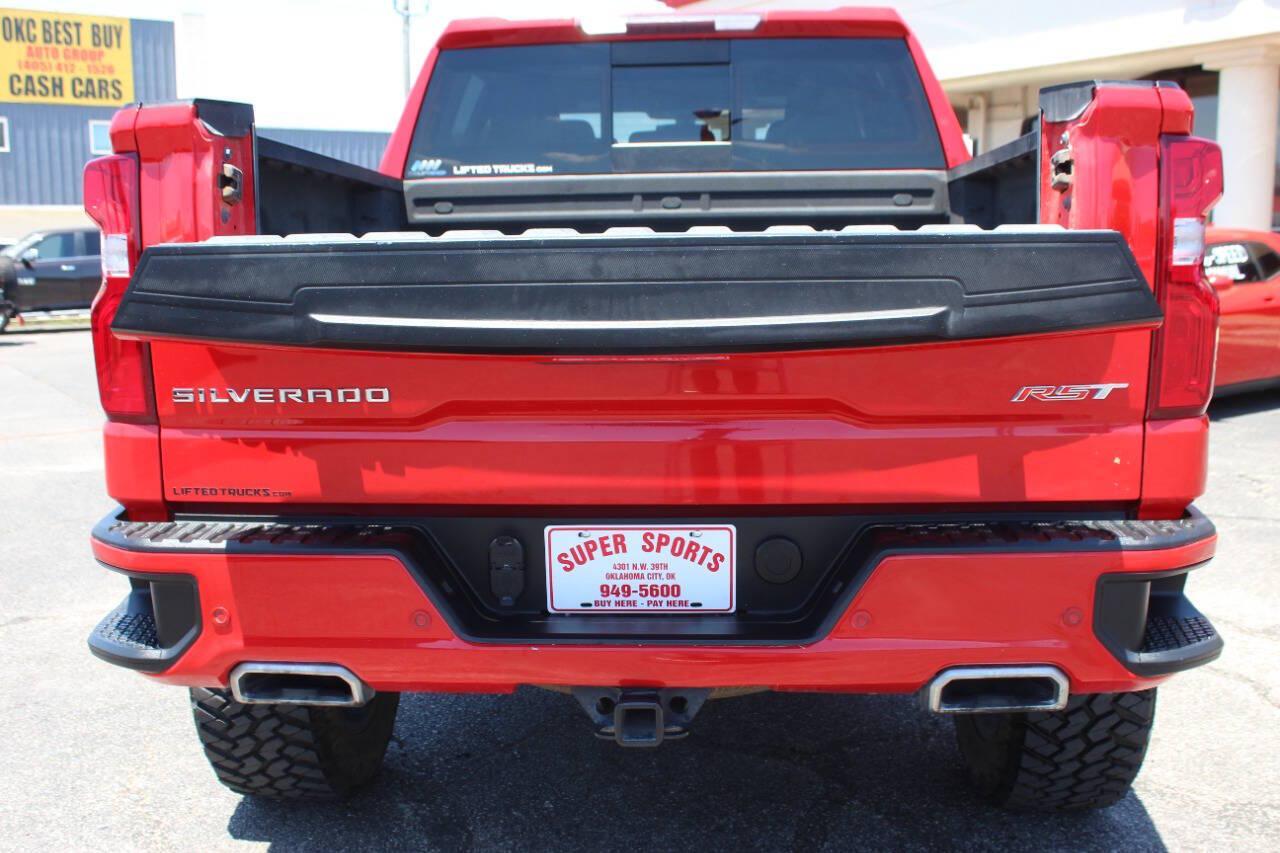 2021 Red Chevrolet Silverado 1500 RST Crew Cab 4WD (3GCUYEED9MG) with an EcoTec3 5.3L V8 355hp 383ft. lbs. 5.3L V8 engine, Automatic 8-Speed transmission, located at 4301 NW 39th , Oklahoma City, OK, 73112, (405) 949-5600, 35.512135, -97.598671 - Hablamos espanol. SPEND SMART --- BUY FROM SUPER SPORTS. ALL PRICES, DOWN PAYMENTS, PAYMENTS, AND FINANCE TERMS ARE NEGOTIABLE AT THE TIME OF APPROVAL. WE WILL WORK WITH YOU TO FIT YOUR BUDGET. WE WILL EVEN LOWER AND ADJUST THE NUMBERS TO HELP MAKE THE VEHICLE MORE AFFORDABLE FOR YOU.- Photo#13