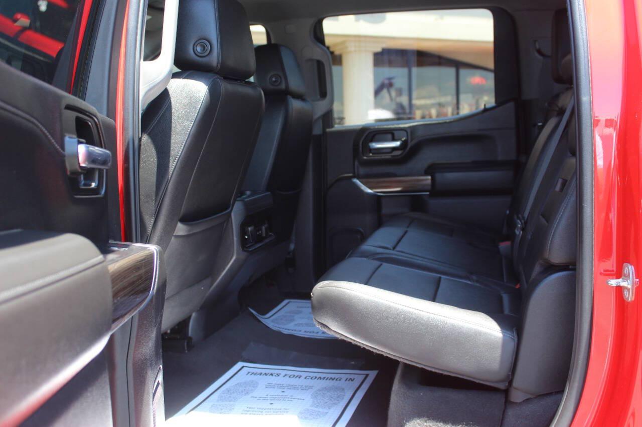 2021 Red Chevrolet Silverado 1500 RST Crew Cab 4WD (3GCUYEED9MG) with an EcoTec3 5.3L V8 355hp 383ft. lbs. 5.3L V8 engine, Automatic 8-Speed transmission, located at 4301 NW 39th , Oklahoma City, OK, 73112, (405) 949-5600, 35.512135, -97.598671 - Hablamos espanol. SPEND SMART --- BUY FROM SUPER SPORTS. ALL PRICES, DOWN PAYMENTS, PAYMENTS, AND FINANCE TERMS ARE NEGOTIABLE AT THE TIME OF APPROVAL. WE WILL WORK WITH YOU TO FIT YOUR BUDGET. WE WILL EVEN LOWER AND ADJUST THE NUMBERS TO HELP MAKE THE VEHICLE MORE AFFORDABLE FOR YOU.- Photo#19