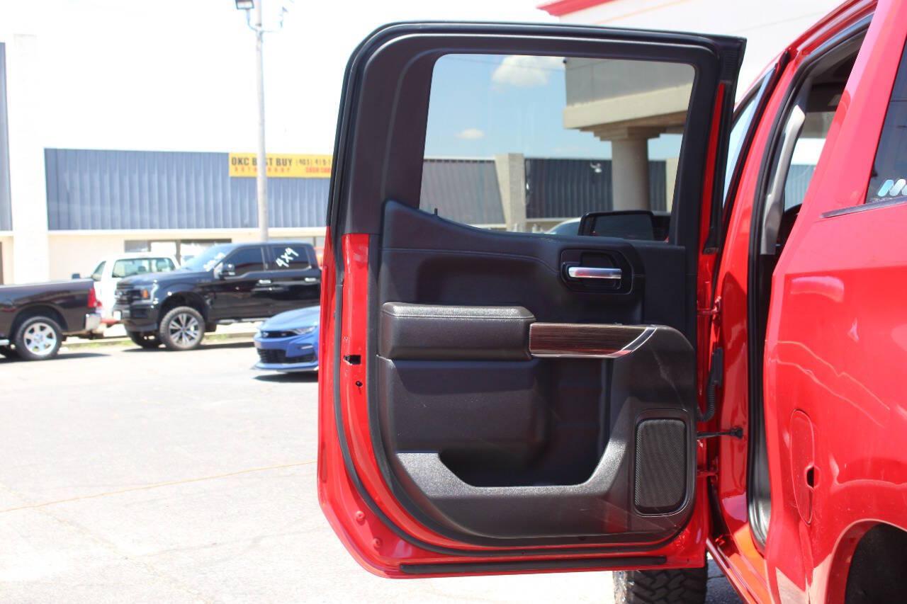 2021 Red Chevrolet Silverado 1500 RST Crew Cab 4WD (3GCUYEED9MG) with an EcoTec3 5.3L V8 355hp 383ft. lbs. 5.3L V8 engine, Automatic 8-Speed transmission, located at 4301 NW 39th , Oklahoma City, OK, 73112, (405) 949-5600, 35.512135, -97.598671 - Hablamos espanol. SPEND SMART --- BUY FROM SUPER SPORTS. ALL PRICES, DOWN PAYMENTS, PAYMENTS, AND FINANCE TERMS ARE NEGOTIABLE AT THE TIME OF APPROVAL. WE WILL WORK WITH YOU TO FIT YOUR BUDGET. WE WILL EVEN LOWER AND ADJUST THE NUMBERS TO HELP MAKE THE VEHICLE MORE AFFORDABLE FOR YOU.- Photo#20