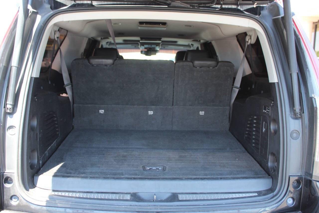 2016 Black Cadillac Escalade ESV ESV 2WD Luxury (1GYS3HKJ0GR) with an EcoTec3 6.2L V8 420hp 460ft. lbs. 6.2L V8 engine, Automatic 8-Speed transmission, located at 4301 NW 39th , Oklahoma City, OK, 73112, (405) 949-5600, 35.512135, -97.598671- Photo#12