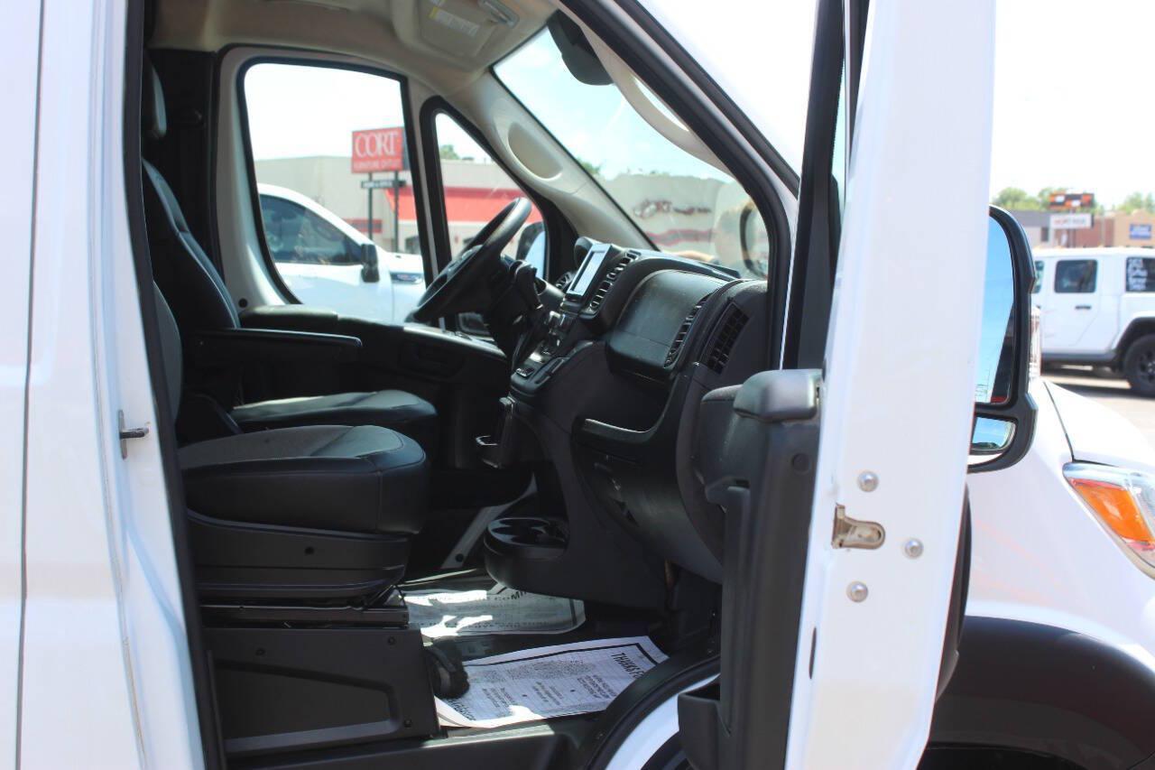 2023 White RAM ProMaster 2500 High Roof 159-in. WB (3C6LRVDG5PE) with an Pentastar 3.6L V6 276hp 250ft. lbs. 3.6L V6 engine, Automatic 9-Speed transmission, located at 4301 NW 39th , Oklahoma City, OK, 73112, (405) 949-5600, 35.512135, -97.598671 - Hablamos espanol. SPEND SMART --- BUY FROM SUPER SPORTS. ALL PRICES, DOWN PAYMENTS, PAYMENTS, AND FINANCE TERMS ARE NEGOTIABLE AT THE TIME OF APPROVAL. WE WILL WORK WITH YOU TO FIT YOUR BUDGET. WE WILL EVEN LOWER AND ADJUST THE NUMBERS TO HELP MAKE THE VEHICLE MORE AFFORDABLE FOR YOU.- Photo#7