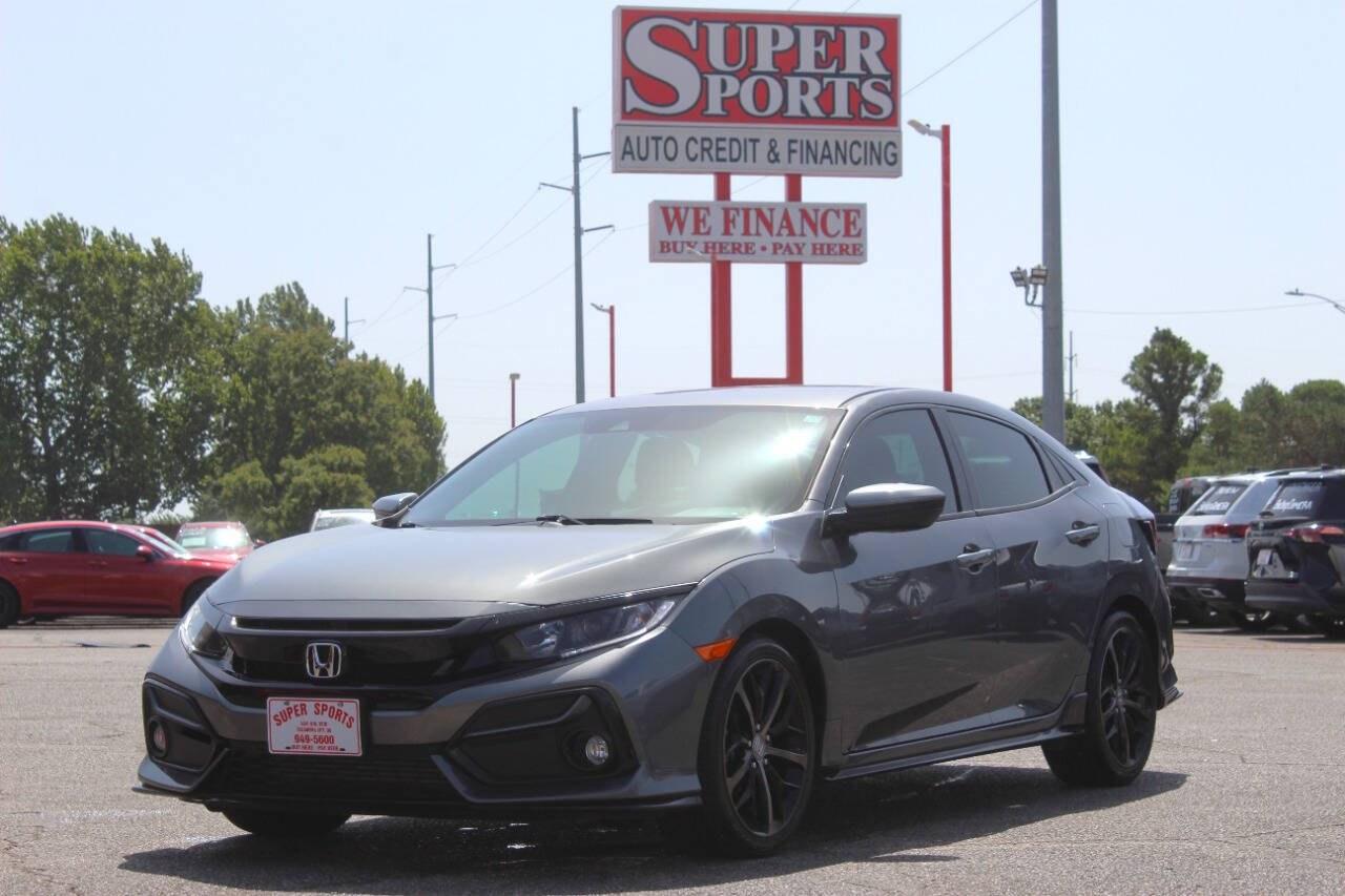 2021 Gray Honda Civic Sport Hatchback CVT (SHHFK7H40MU) with an 1.5L Turbo I4 180hp 162ft. lbs. 1.5L I4 engine, CVT 7-Speed transmission, located at 4301 NW 39th , Oklahoma City, OK, 73112, (405) 949-5600, 35.512135, -97.598671 - Hablamos espaol. SPEND SMART --- BUY FROM SUPER SPORTS. ALL PRICES, DOWN PAYMENTS, PAYMENTS, AND FINANCE TERMS ARE NEGOTIABLE AT THE TIME OF APPROVAL. WE WILL WORK WITH YOU TO FIT YOUR BUDGET. WE WILL EVEN LOWER AND ADJUST THE NUMBERS TO HELP MAKE THE VEHICLE MORE AFFORDABLE FOR YOU.- Photo#6