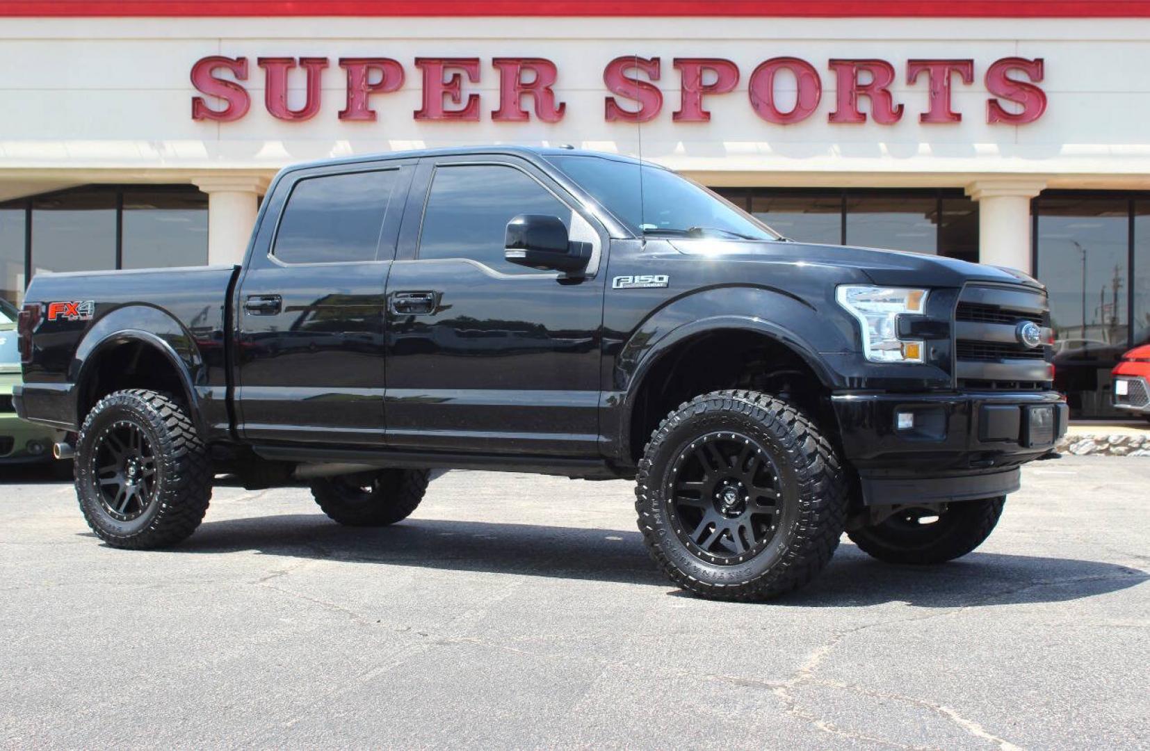 2017 Black Ford F-150 Lariat SuperCrew 6.5-ft. Bed 4WD (1FTEW1EF9HK) with an 5.0L Flex Fuel V8 385hp 387ft. lbs. 5.0L V8 engine, Automatic 6-Speed transmission, located at 4301 NW 39th , Oklahoma City, OK, 73112, (405) 949-5600, 35.512135, -97.598671 - Hablamos espanol. SPEND SMART --- BUY FROM SUPER SPORTS. ALL PRICES, DOWN PAYMENTS, PAYMENTS, AND FINANCE TERMS ARE NEGOTIABLE AT THE TIME OF APPROVAL. WE WILL WORK WITH YOU TO FIT YOUR BUDGET. WE WILL EVEN LOWER AND ADJUST THE NUMBERS TO HELP MAKE THE VEHICLE MORE AFFORDABLE FOR YOU.- Photo#0