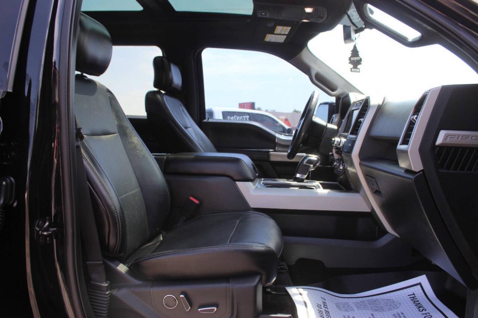 2017 Black Ford F-150 Lariat SuperCrew 6.5-ft. Bed 4WD (1FTEW1EF9HK) with an 5.0L Flex Fuel V8 385hp 387ft. lbs. 5.0L V8 engine, Automatic 6-Speed transmission, located at 4301 NW 39th , Oklahoma City, OK, 73112, (405) 949-5600, 35.512135, -97.598671 - Hablamos espanol. SPEND SMART --- BUY FROM SUPER SPORTS. ALL PRICES, DOWN PAYMENTS, PAYMENTS, AND FINANCE TERMS ARE NEGOTIABLE AT THE TIME OF APPROVAL. WE WILL WORK WITH YOU TO FIT YOUR BUDGET. WE WILL EVEN LOWER AND ADJUST THE NUMBERS TO HELP MAKE THE VEHICLE MORE AFFORDABLE FOR YOU.- Photo#9