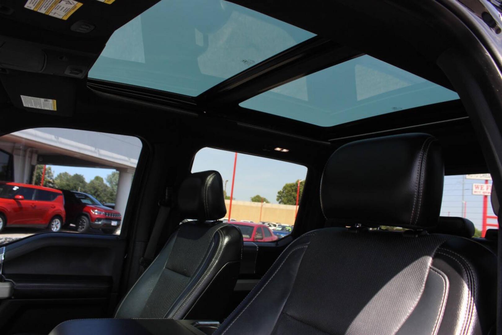2017 Black Ford F-150 Lariat SuperCrew 6.5-ft. Bed 4WD (1FTEW1EF9HK) with an 5.0L Flex Fuel V8 385hp 387ft. lbs. 5.0L V8 engine, Automatic 6-Speed transmission, located at 4301 NW 39th , Oklahoma City, OK, 73112, (405) 949-5600, 35.512135, -97.598671 - Hablamos espanol. SPEND SMART --- BUY FROM SUPER SPORTS. ALL PRICES, DOWN PAYMENTS, PAYMENTS, AND FINANCE TERMS ARE NEGOTIABLE AT THE TIME OF APPROVAL. WE WILL WORK WITH YOU TO FIT YOUR BUDGET. WE WILL EVEN LOWER AND ADJUST THE NUMBERS TO HELP MAKE THE VEHICLE MORE AFFORDABLE FOR YOU.- Photo#25
