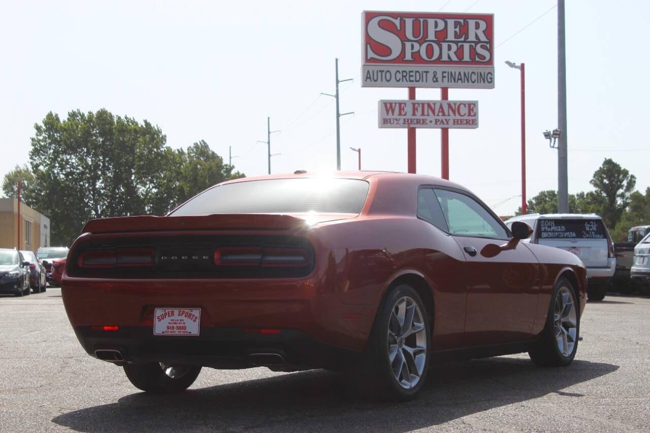 2020 Orange Dodge Challenger GT (2C3CDZJG9LH) with an Pentastar 3.6L V6 303hp 268ft. lbs. 3.6L V6 engine, Automatic 8-Speed transmission, located at 4301 NW 39th , Oklahoma City, OK, 73112, (405) 949-5600, 35.512135, -97.598671 - Hablamos espaol. SPEND SMART --- BUY FROM SUPER SPORTS. ALL PRICES, DOWN PAYMENTS, PAYMENTS, AND FINANCE TERMS ARE NEGOTIABLE AT THE TIME OF APPROVAL. WE WILL WORK WITH YOU TO FIT YOUR BUDGET. WE WILL EVEN LOWER AND ADJUST THE NUMBERS TO HELP MAKE THE VEHICLE MORE AFFORDABLE FOR YOU.- Photo#3