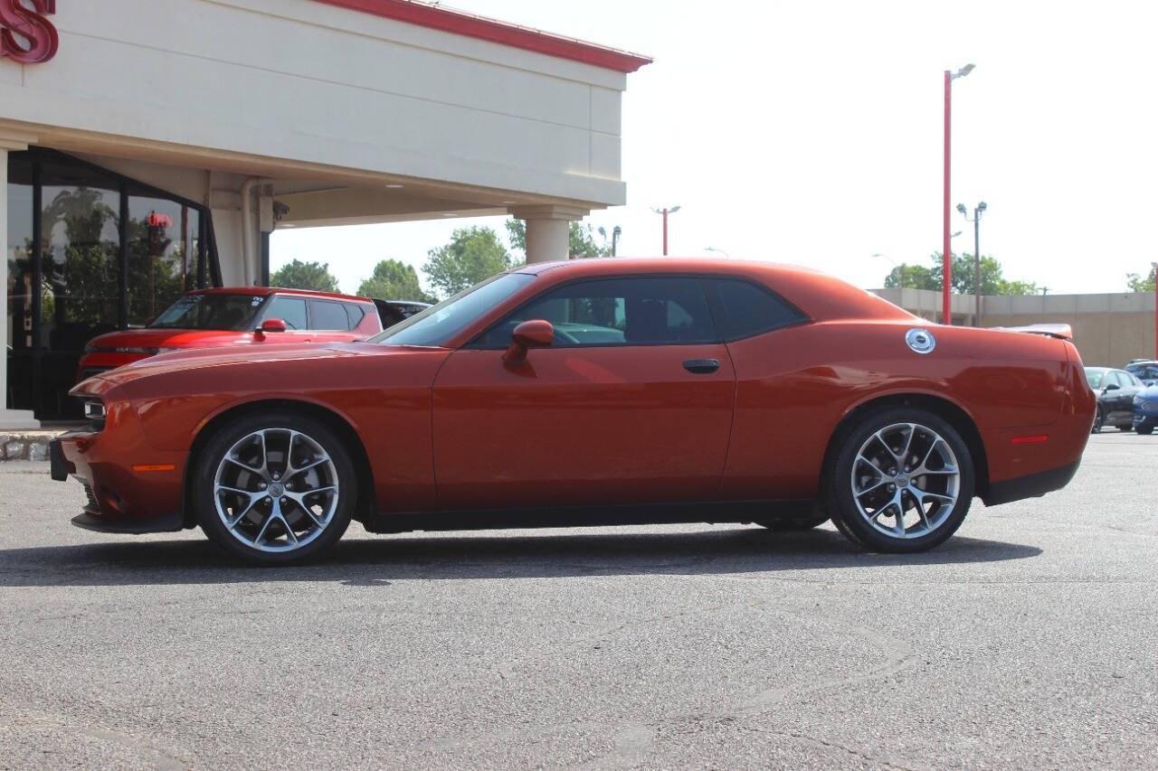 2020 Orange Dodge Challenger GT (2C3CDZJG9LH) with an Pentastar 3.6L V6 303hp 268ft. lbs. 3.6L V6 engine, Automatic 8-Speed transmission, located at 4301 NW 39th , Oklahoma City, OK, 73112, (405) 949-5600, 35.512135, -97.598671 - Hablamos espaol. SPEND SMART --- BUY FROM SUPER SPORTS. ALL PRICES, DOWN PAYMENTS, PAYMENTS, AND FINANCE TERMS ARE NEGOTIABLE AT THE TIME OF APPROVAL. WE WILL WORK WITH YOU TO FIT YOUR BUDGET. WE WILL EVEN LOWER AND ADJUST THE NUMBERS TO HELP MAKE THE VEHICLE MORE AFFORDABLE FOR YOU.- Photo#5