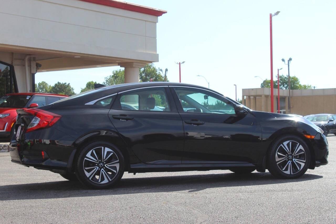 2017 Black Honda Civic EX-T Sedan CVT (19XFC1F32HE) with an 1.5L Turbo I4 174hp 162ft. lbs. 1.5L I4 engine, CVT transmission, located at 4301 NW 39th , Oklahoma City, OK, 73112, (405) 949-5600, 35.512135, -97.598671 - Hablamos espaol. SPEND SMART --- BUY FROM SUPER SPORTS. ALL PRICES, DOWN PAYMENTS, PAYMENTS, AND FINANCE TERMS ARE NEGOTIABLE AT THE TIME OF APPROVAL. WE WILL WORK WITH YOU TO FIT YOUR BUDGET. WE WILL EVEN LOWER AND ADJUST THE NUMBERS TO HELP MAKE THE VEHICLE MORE AFFORDABLE FOR YOU.- Photo#2