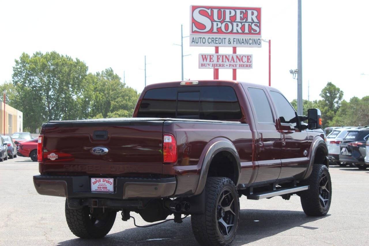 2016 Burgundy Ford F-250 Super Duty King Ranch Crew Cab 4WD (1FT7W2BT1GE) with an Power Stroke 6.7L Biodiesel Turbo V8 440hp 860ft. lbs. 6.7L V8 engine, Automatic 6-Speed transmission, located at 4301 NW 39th , Oklahoma City, OK, 73112, (405) 949-5600, 35.512135, -97.598671 - Hablamos espaol. SPEND SMART --- BUY FROM SUPER SPORTS. ALL PRICES, DOWN PAYMENTS, PAYMENTS, AND FINANCE TERMS ARE NEGOTIABLE AT THE TIME OF APPROVAL. WE WILL WORK WITH YOU TO FIT YOUR BUDGET. WE WILL EVEN LOWER AND ADJUST THE NUMBERS TO HELP MAKE THE VEHICLE MORE AFFORDABLE FOR YOU.- Photo#3