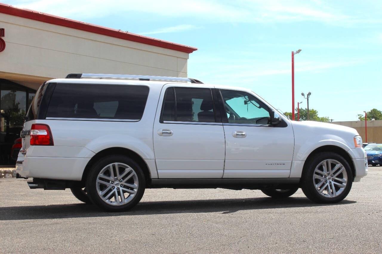 2017 White Ford Expedition EL EL Platinum 4WD (1FMJK1MT3HE) with an EcoBoost 3.5L Twin Turbo V6 365hp 420ft. lbs. 3.5L V6 engine, Automatic 6-Speed transmission, located at 4301 NW 39th , Oklahoma City, OK, 73112, (405) 949-5600, 35.512135, -97.598671 - Hablamos espaol. SPEND SMART --- BUY FROM SUPER SPORTS. ALL PRICES, DOWN PAYMENTS, PAYMENTS, AND FINANCE TERMS ARE NEGOTIABLE AT THE TIME OF APPROVAL. WE WILL WORK WITH YOU TO FIT YOUR BUDGET. WE WILL EVEN LOWER AND ADJUST THE NUMBERS TO HELP MAKE THE VEHICLE MORE AFFORDABLE FOR YOU.- Photo#1
