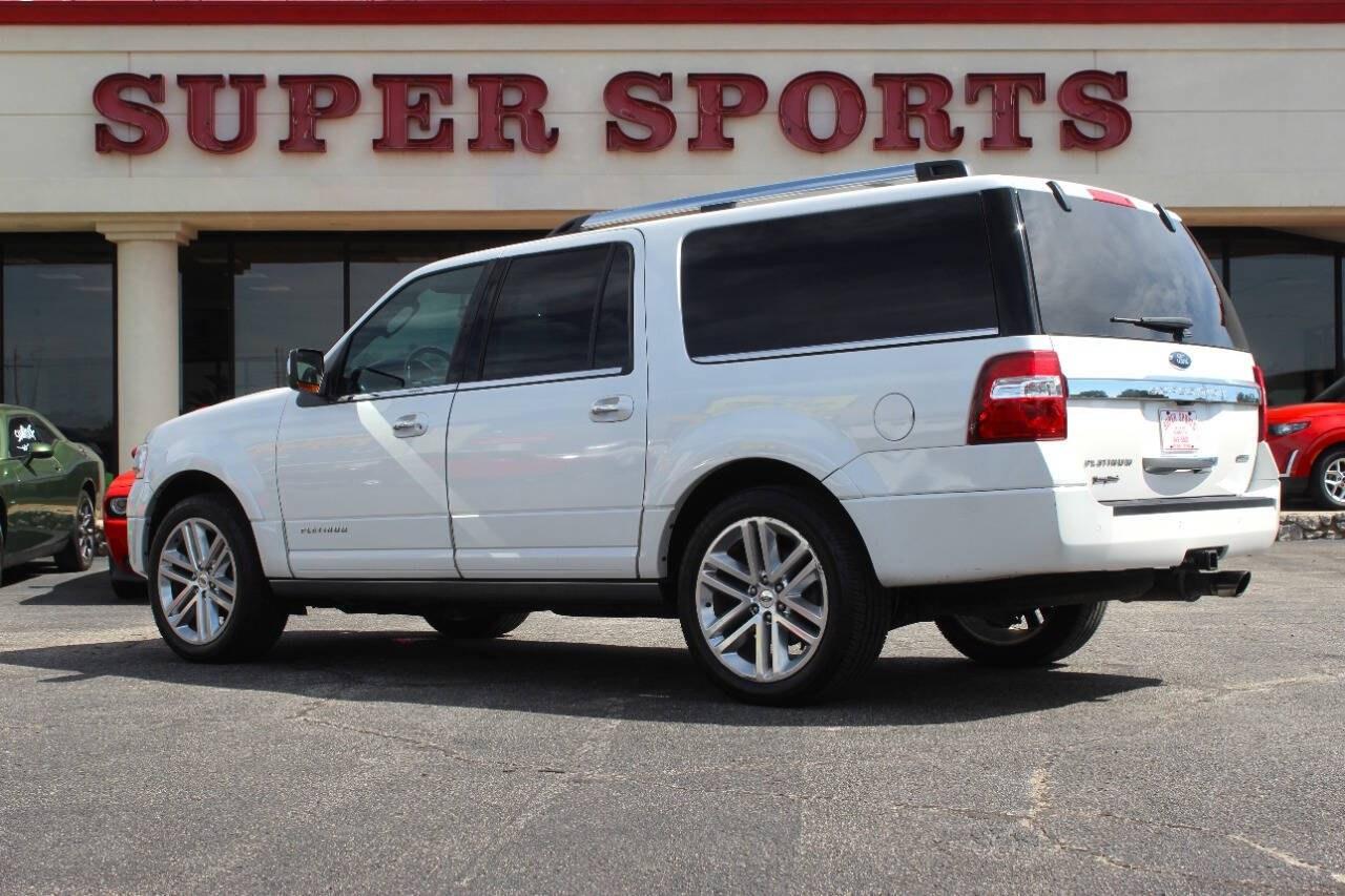 2017 White Ford Expedition EL EL Platinum 4WD (1FMJK1MT3HE) with an EcoBoost 3.5L Twin Turbo V6 365hp 420ft. lbs. 3.5L V6 engine, Automatic 6-Speed transmission, located at 4301 NW 39th , Oklahoma City, OK, 73112, (405) 949-5600, 35.512135, -97.598671 - Hablamos espaol. SPEND SMART --- BUY FROM SUPER SPORTS. ALL PRICES, DOWN PAYMENTS, PAYMENTS, AND FINANCE TERMS ARE NEGOTIABLE AT THE TIME OF APPROVAL. WE WILL WORK WITH YOU TO FIT YOUR BUDGET. WE WILL EVEN LOWER AND ADJUST THE NUMBERS TO HELP MAKE THE VEHICLE MORE AFFORDABLE FOR YOU.- Photo#3