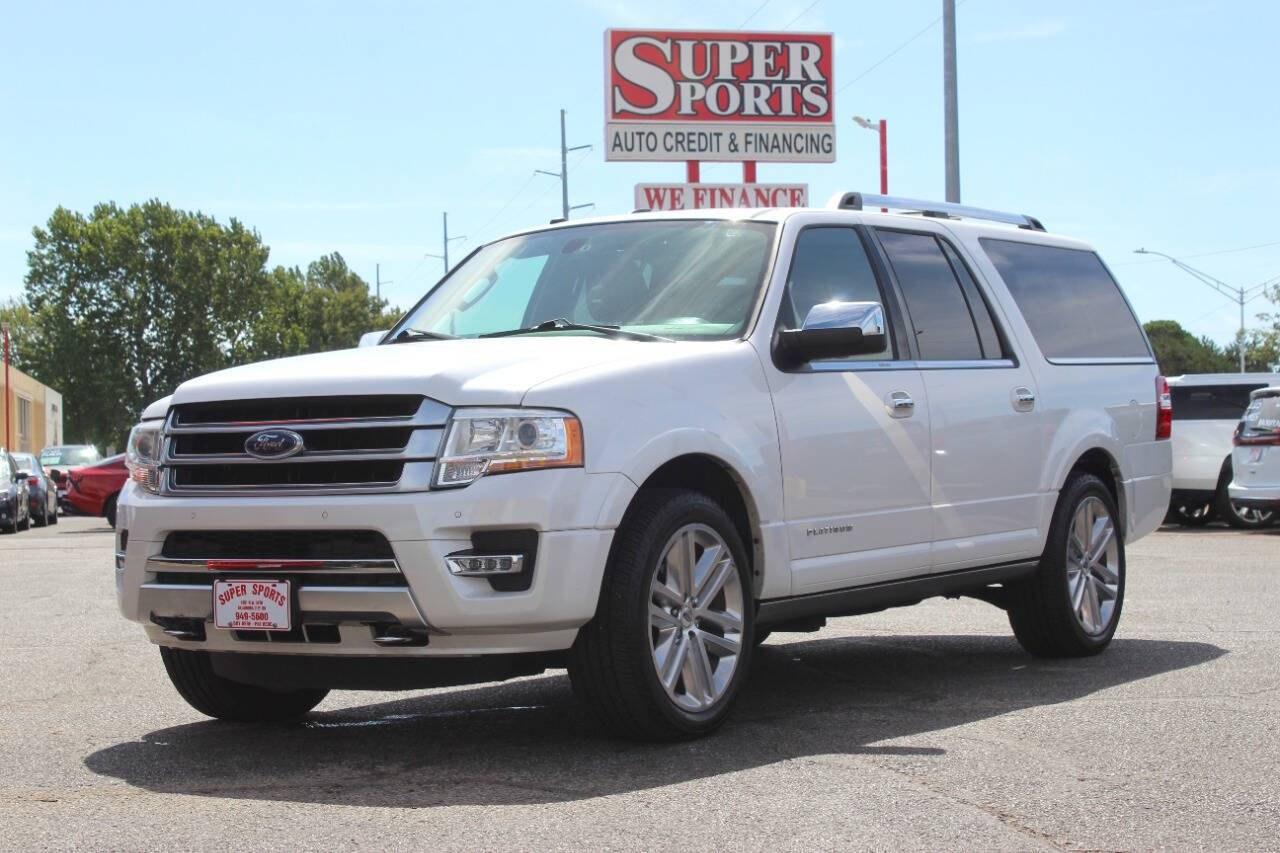 2017 White Ford Expedition EL EL Platinum 4WD (1FMJK1MT3HE) with an EcoBoost 3.5L Twin Turbo V6 365hp 420ft. lbs. 3.5L V6 engine, Automatic 6-Speed transmission, located at 4301 NW 39th , Oklahoma City, OK, 73112, (405) 949-5600, 35.512135, -97.598671 - Hablamos espaol. SPEND SMART --- BUY FROM SUPER SPORTS. ALL PRICES, DOWN PAYMENTS, PAYMENTS, AND FINANCE TERMS ARE NEGOTIABLE AT THE TIME OF APPROVAL. WE WILL WORK WITH YOU TO FIT YOUR BUDGET. WE WILL EVEN LOWER AND ADJUST THE NUMBERS TO HELP MAKE THE VEHICLE MORE AFFORDABLE FOR YOU.- Photo#5
