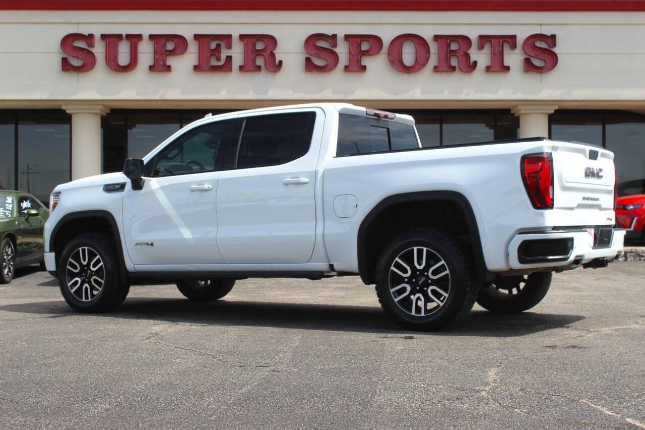 2021 White GMC Sierra 1500 AT4 Crew Cab Short Box 4WD (3GTP9EEL7MG) with an EcoTec3 6.2L V8 420hp 460ft. lbs. 6.2L V8 engine, Automatic 10-Speed transmission, located at 4301 NW 39th , Oklahoma City, OK, 73112, (405) 949-5600, 35.512135, -97.598671 - Hablamos espaol. SPEND SMART --- BUY FROM SUPER SPORTS. ALL PRICES, DOWN PAYMENTS, PAYMENTS, AND FINANCE TERMS ARE NEGOTIABLE AT THE TIME OF APPROVAL. WE WILL WORK WITH YOU TO FIT YOUR BUDGET. WE WILL EVEN LOWER AND ADJUST THE NUMBERS TO HELP MAKE THE VEHICLE MORE AFFORDABLE FOR YOU.- Photo#4