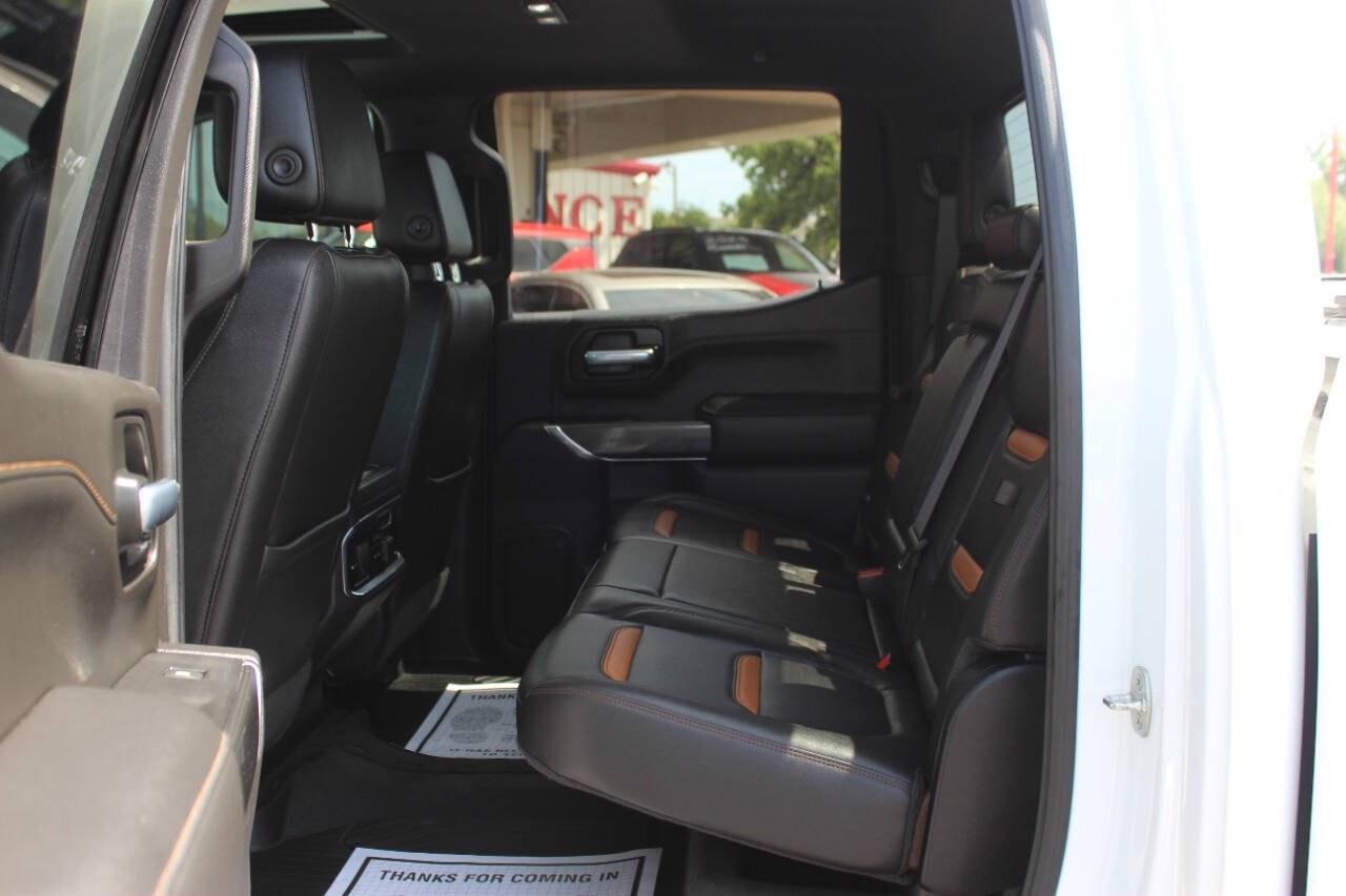 2021 White GMC Sierra 1500 AT4 Crew Cab Short Box 4WD (3GTP9EEL7MG) with an EcoTec3 6.2L V8 420hp 460ft. lbs. 6.2L V8 engine, Automatic 10-Speed transmission, located at 4301 NW 39th , Oklahoma City, OK, 73112, (405) 949-5600, 35.512135, -97.598671 - Hablamos espaol. SPEND SMART --- BUY FROM SUPER SPORTS. ALL PRICES, DOWN PAYMENTS, PAYMENTS, AND FINANCE TERMS ARE NEGOTIABLE AT THE TIME OF APPROVAL. WE WILL WORK WITH YOU TO FIT YOUR BUDGET. WE WILL EVEN LOWER AND ADJUST THE NUMBERS TO HELP MAKE THE VEHICLE MORE AFFORDABLE FOR YOU.- Photo#16