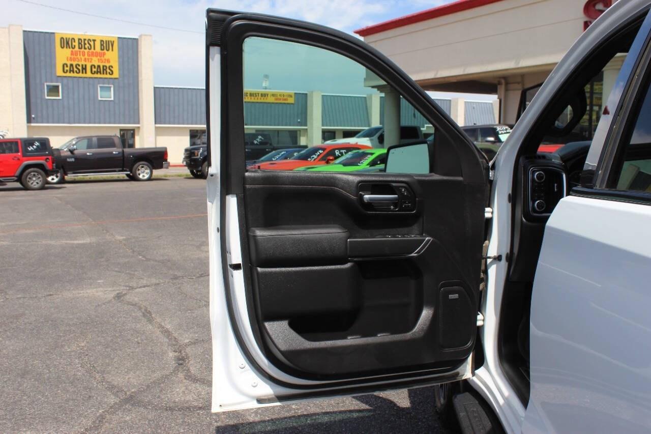2021 White GMC Sierra 1500 AT4 Crew Cab Short Box 4WD (3GTP9EEL7MG) with an EcoTec3 6.2L V8 420hp 460ft. lbs. 6.2L V8 engine, Automatic 10-Speed transmission, located at 4301 NW 39th , Oklahoma City, OK, 73112, (405) 949-5600, 35.512135, -97.598671 - Hablamos espaol. SPEND SMART --- BUY FROM SUPER SPORTS. ALL PRICES, DOWN PAYMENTS, PAYMENTS, AND FINANCE TERMS ARE NEGOTIABLE AT THE TIME OF APPROVAL. WE WILL WORK WITH YOU TO FIT YOUR BUDGET. WE WILL EVEN LOWER AND ADJUST THE NUMBERS TO HELP MAKE THE VEHICLE MORE AFFORDABLE FOR YOU.- Photo#19