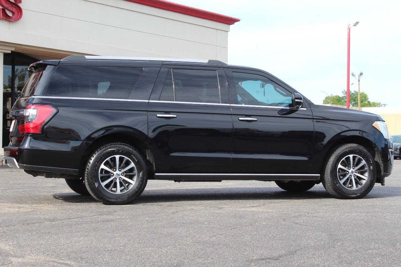 2019 Black Ford Expedition MAX MAX Limited 4WD (1FMJK2ATXKE) with an EcoBoost 3.5L Twin Turbo V6 375hp 470ft. lbs. 3.5L V6 engine, Automatic 10-Speed transmission, located at 4301 NW 39th , Oklahoma City, OK, 73112, (405) 949-5600, 35.512135, -97.598671 - Hablamos espaol. SPEND SMART --- BUY FROM SUPER SPORTS. ALL PRICES, DOWN PAYMENTS, PAYMENTS, AND FINANCE TERMS ARE NEGOTIABLE AT THE TIME OF APPROVAL. WE WILL WORK WITH YOU TO FIT YOUR BUDGET. WE WILL EVEN LOWER AND ADJUST THE NUMBERS TO HELP MAKE THE VEHICLE MORE AFFORDABLE FOR YOU.- Photo#2