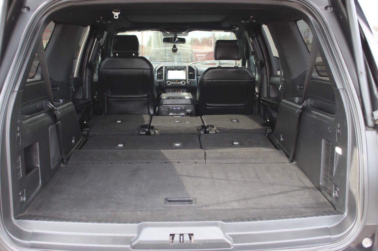 2019 Black Ford Expedition MAX MAX Limited 4WD (1FMJK2ATXKE) with an EcoBoost 3.5L Twin Turbo V6 375hp 470ft. lbs. 3.5L V6 engine, Automatic 10-Speed transmission, located at 4301 NW 39th , Oklahoma City, OK, 73112, (405) 949-5600, 35.512135, -97.598671 - Hablamos espaol. SPEND SMART --- BUY FROM SUPER SPORTS. ALL PRICES, DOWN PAYMENTS, PAYMENTS, AND FINANCE TERMS ARE NEGOTIABLE AT THE TIME OF APPROVAL. WE WILL WORK WITH YOU TO FIT YOUR BUDGET. WE WILL EVEN LOWER AND ADJUST THE NUMBERS TO HELP MAKE THE VEHICLE MORE AFFORDABLE FOR YOU.- Photo#16