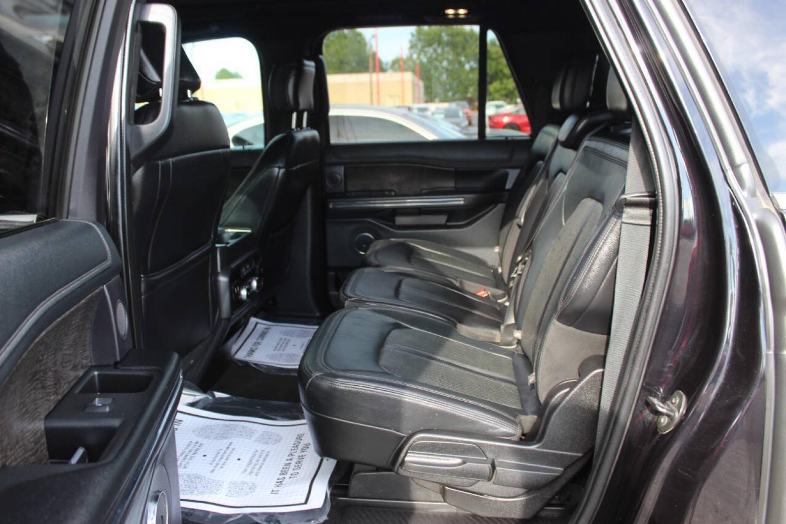 2019 Black Ford Expedition MAX MAX Limited 4WD (1FMJK2ATXKE) with an EcoBoost 3.5L Twin Turbo V6 375hp 470ft. lbs. 3.5L V6 engine, Automatic 10-Speed transmission, located at 4301 NW 39th , Oklahoma City, OK, 73112, (405) 949-5600, 35.512135, -97.598671 - Hablamos espanol. SPEND SMART --- BUY FROM SUPER SPORTS. ALL PRICES, DOWN PAYMENTS, PAYMENTS, AND FINANCE TERMS ARE NEGOTIABLE AT THE TIME OF APPROVAL. WE WILL WORK WITH YOU TO FIT YOUR BUDGET. WE WILL EVEN LOWER AND ADJUST THE NUMBERS TO HELP MAKE THE VEHICLE MORE AFFORDABLE FOR YOU.- Photo#18