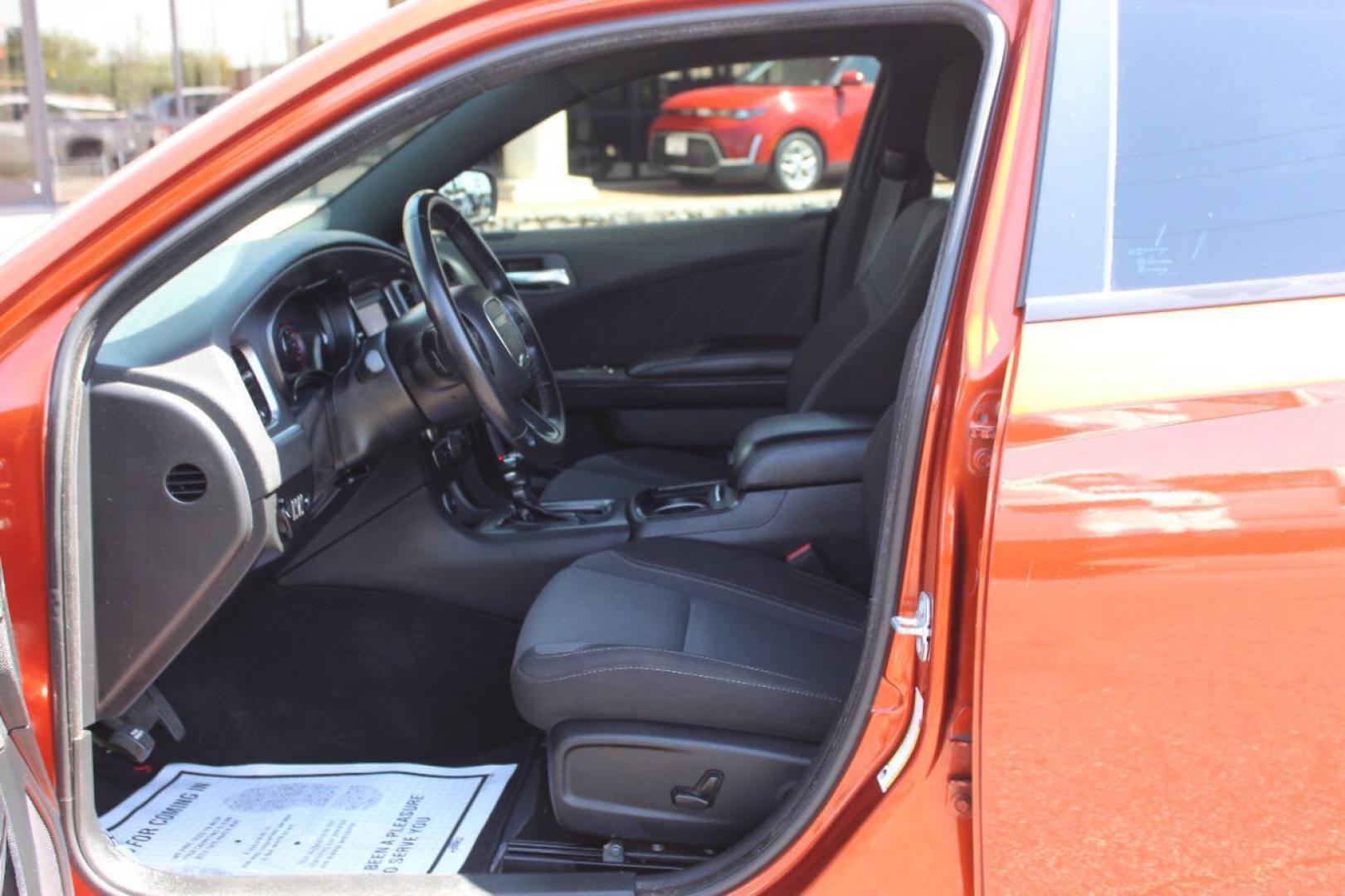 2021 Orange Dodge Charger SXT (2C3CDXBG6MH) with an Pentastar 3.6L V6 292hp 260ft. lbs. 3.6L V6 engine, Automatic 8-Speed transmission, located at 4301 NW 39th , Oklahoma City, OK, 73112, (405) 949-5600, 35.512135, -97.598671 - Hablamos espanol. SPEND SMART --- BUY FROM SUPER SPORTS. ALL PRICES, DOWN PAYMENTS, PAYMENTS, AND FINANCE TERMS ARE NEGOTIABLE AT THE TIME OF APPROVAL. WE WILL WORK WITH YOU TO FIT YOUR BUDGET. WE WILL EVEN LOWER AND ADJUST THE NUMBERS TO HELP MAKE THE VEHICLE MORE AFFORDABLE FOR YOU.- Photo#16