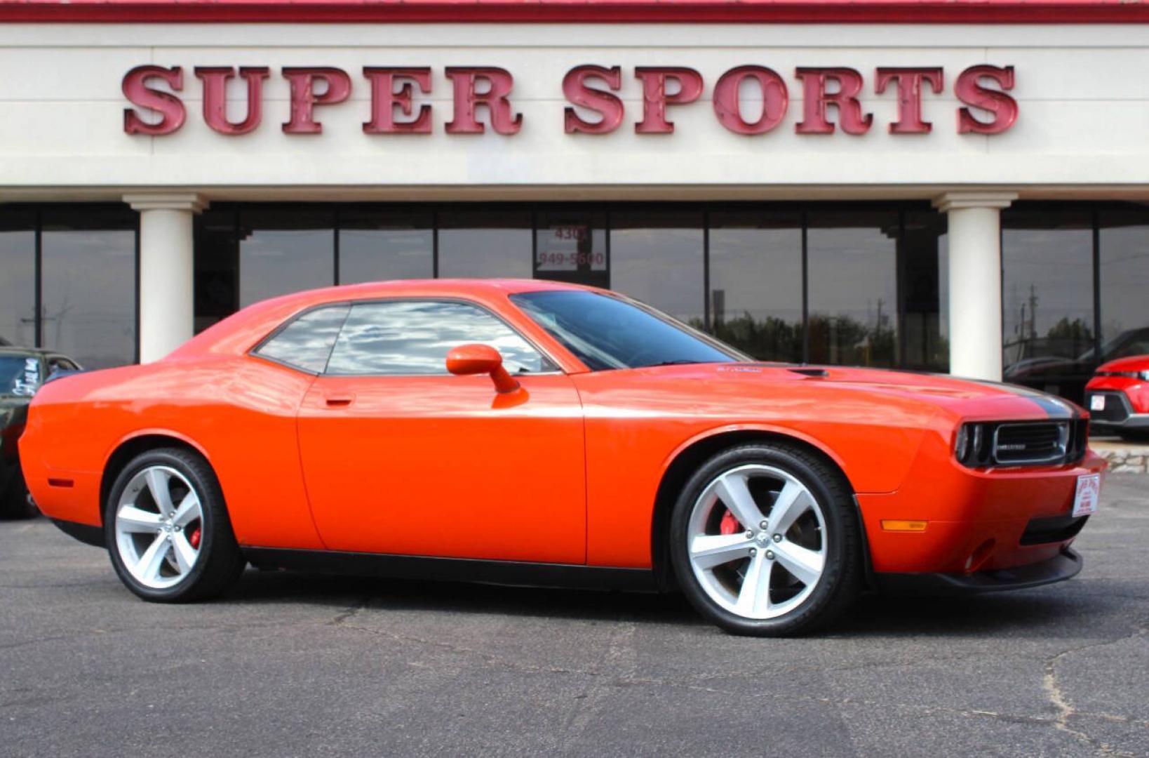 2009 Red Dodge Challenger SRT8 (2B3LJ74W49H) with an 6.1L V8 6.1L V8 engine, Automatic 5-Speed transmission, located at 4301 NW 39th , Oklahoma City, OK, 73112, (405) 949-5600, 35.512135, -97.598671- Photo#0