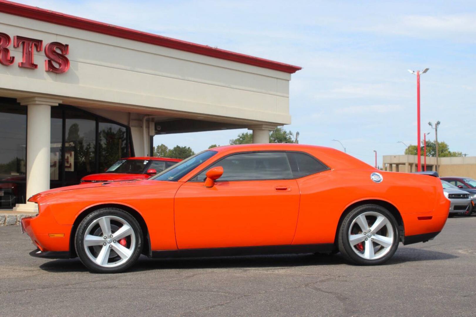 2009 Red Dodge Challenger SRT8 (2B3LJ74W49H) with an 6.1L V8 6.1L V8 engine, Automatic 5-Speed transmission, located at 4301 NW 39th , Oklahoma City, OK, 73112, (405) 949-5600, 35.512135, -97.598671- Photo#5