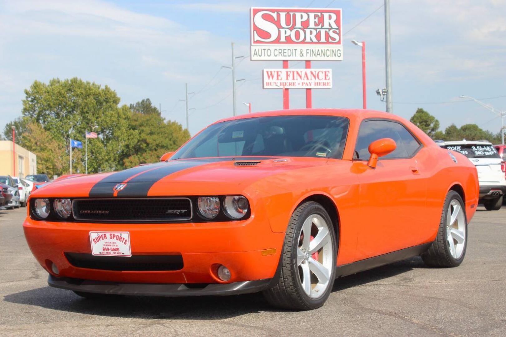 2009 Red Dodge Challenger SRT8 (2B3LJ74W49H) with an 6.1L V8 6.1L V8 engine, Automatic 5-Speed transmission, located at 4301 NW 39th , Oklahoma City, OK, 73112, (405) 949-5600, 35.512135, -97.598671- Photo#6