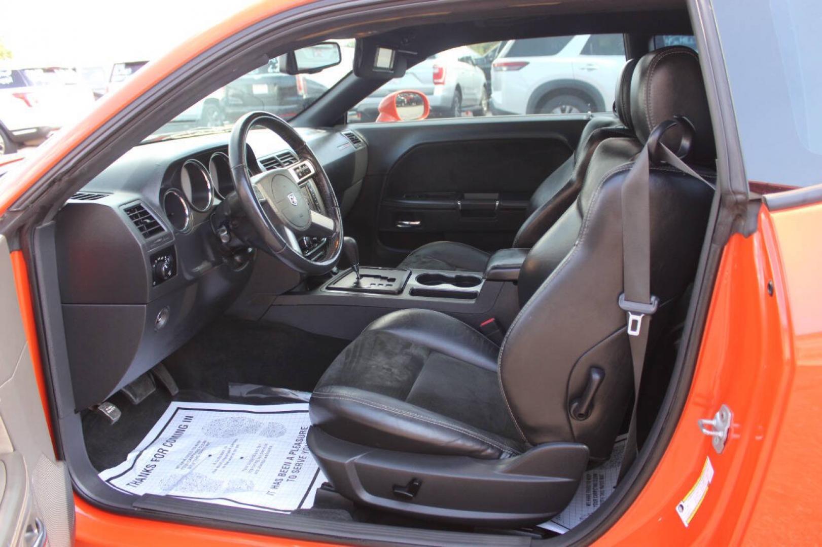2009 Red Dodge Challenger SRT8 (2B3LJ74W49H) with an 6.1L V8 6.1L V8 engine, Automatic 5-Speed transmission, located at 4301 NW 39th , Oklahoma City, OK, 73112, (405) 949-5600, 35.512135, -97.598671- Photo#12
