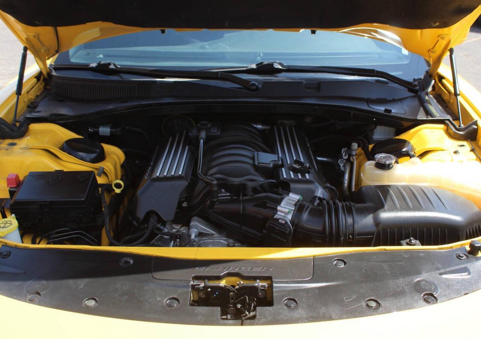 2017 Yellow Dodge Charger SRT 392 (2C3CDXGJ1HH) with an HEMI 6.4L V8 485hp 475ft. lbs. 6.4L V8 engine, Automatic 8-Speed transmission, located at 4301 NW 39th , Oklahoma City, OK, 73112, (405) 949-5600, 35.512135, -97.598671- Photo#7