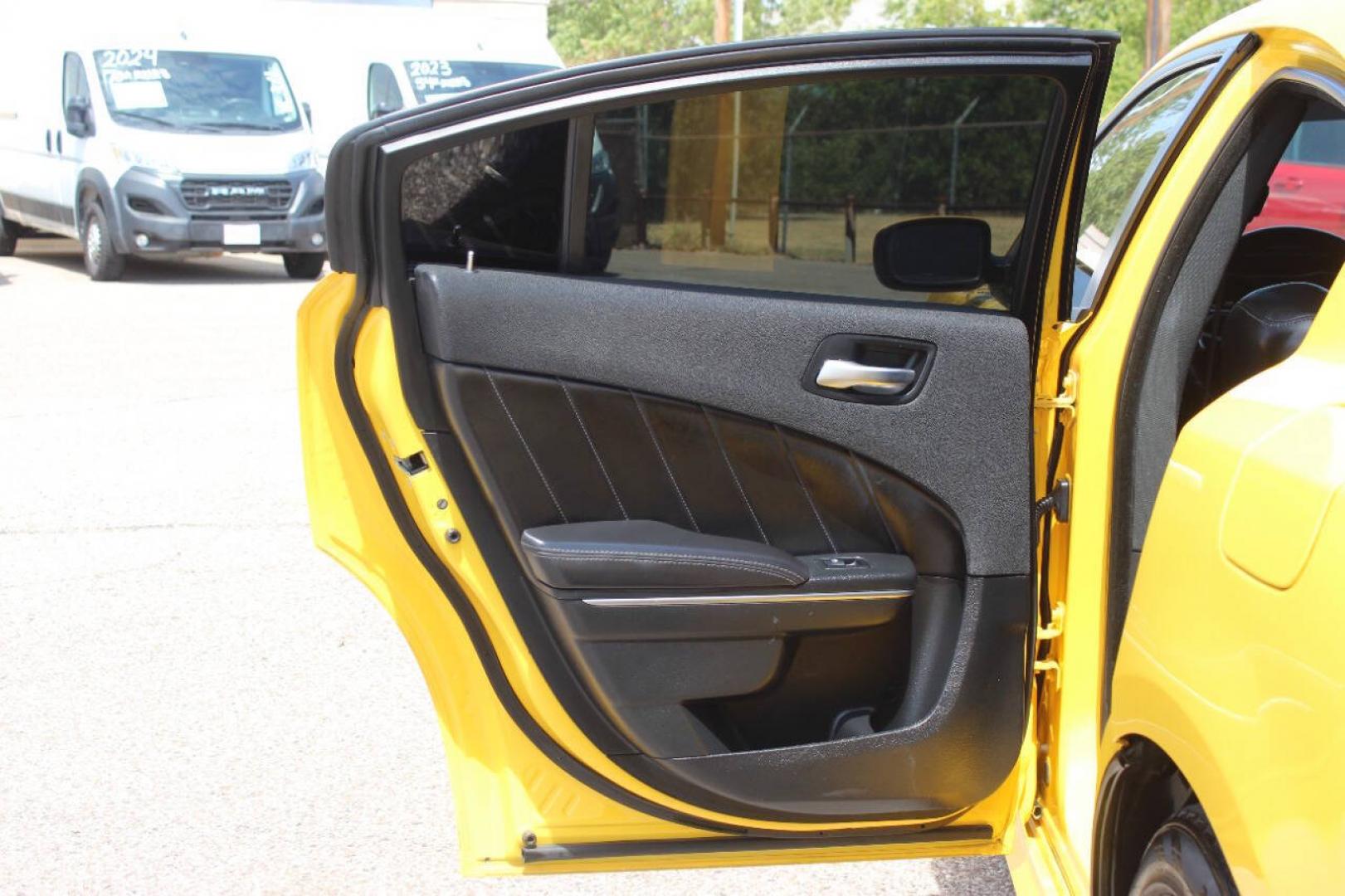 2017 Yellow Dodge Charger SRT 392 (2C3CDXGJ1HH) with an HEMI 6.4L V8 485hp 475ft. lbs. 6.4L V8 engine, Automatic 8-Speed transmission, located at 4301 NW 39th , Oklahoma City, OK, 73112, (405) 949-5600, 35.512135, -97.598671- Photo#16