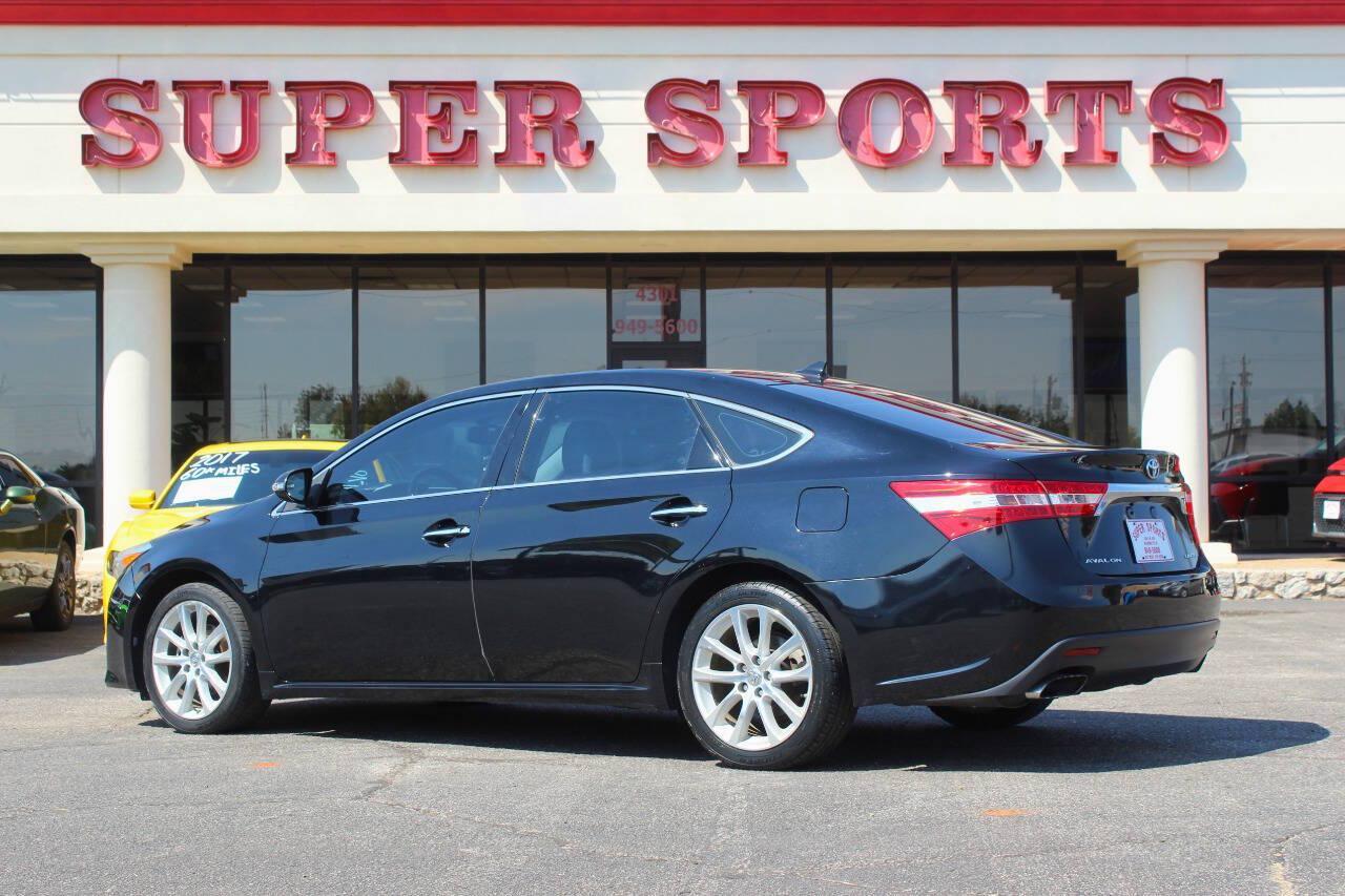 2013 Black Toyota Avalon XLE (4T1BK1EBXDU) with an 3.5L V6 268hp 248ft. lbs. 3.5L V6 engine, Automatic 6-Speed transmission, located at 4301 NW 39th , Oklahoma City, OK, 73112, (405) 949-5600, 35.512135, -97.598671 - Hablamos espanol. SPEND SMART --- BUY FROM SUPER SPORTS. ALL PRICES, DOWN PAYMENTS, PAYMENTS, AND FINANCE TERMS ARE NEGOTIABLE AT THE TIME OF APPROVAL. WE WILL WORK WITH YOU TO FIT YOUR BUDGET. WE WILL EVEN LOWER AND ADJUST THE NUMBERS TO HELP MAKE THE VE HICLE MORE AFFORDABLE FOR YOU.- Photo#3