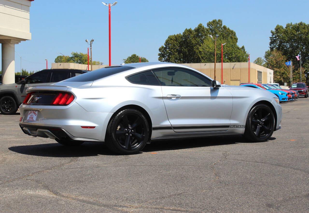 2015 Silver Ford Mustang EcoBoost Coupe (1FA6P8TH6F5) with an 2.3L I4 Turbocharger 2.3L I4 engine, Automatic 6-Speed transmission, located at 4301 NW 39th , Oklahoma City, OK, 73112, (405) 949-5600, 35.512135, -97.598671 - Hablamos espanol. SPEND SMART --- BUY FROM SUPER SPORTS. ALL PRICES, DOWN PAYMENTS, PAYMENTS, AND FINANCE TERMS ARE NEGOTIABLE AT THE TIME OF APPROVAL. WE WILL WORK WITH YOU TO FIT YOUR BUDGET. WE WILL EVEN LOWER AND ADJUST THE NUMBERS TO HELP MAKE THE VE HICLE MORE AFFORDABLE FOR YOU.- Photo#2