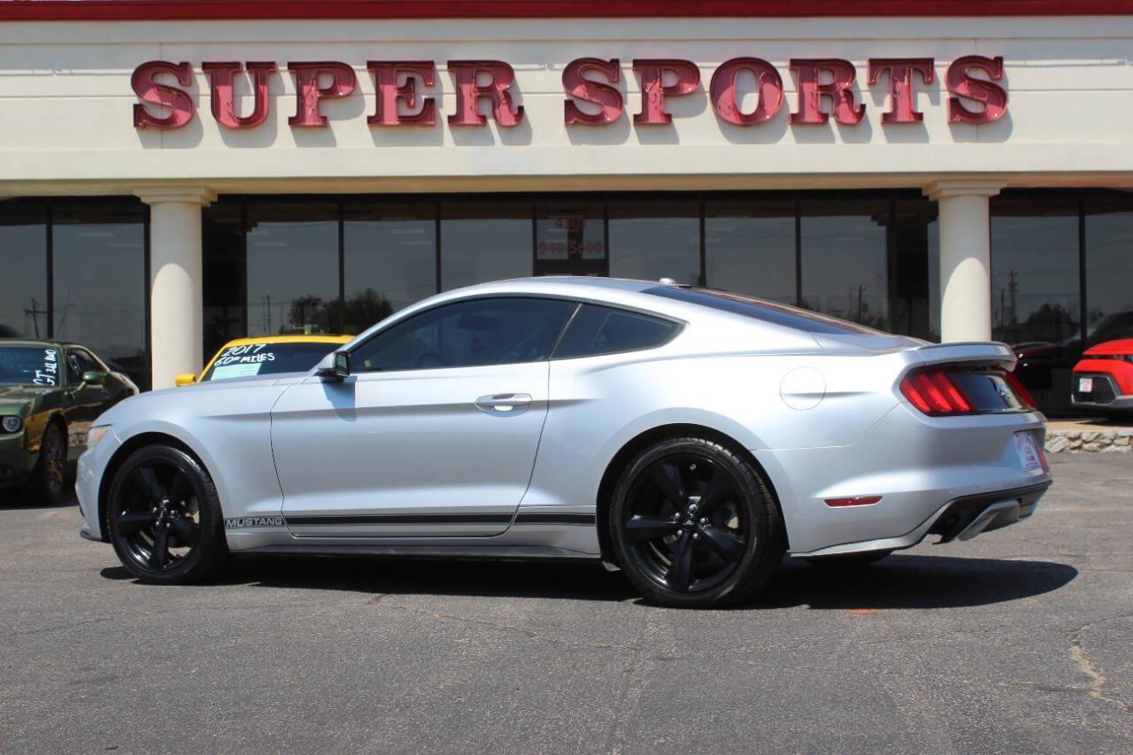 2015 Silver Ford Mustang EcoBoost Coupe (1FA6P8TH6F5) with an 2.3L I4 Turbocharger 2.3L I4 engine, Automatic 6-Speed transmission, located at 4301 NW 39th , Oklahoma City, OK, 73112, (405) 949-5600, 35.512135, -97.598671 - Hablamos espanol. SPEND SMART --- BUY FROM SUPER SPORTS. ALL PRICES, DOWN PAYMENTS, PAYMENTS, AND FINANCE TERMS ARE NEGOTIABLE AT THE TIME OF APPROVAL. WE WILL WORK WITH YOU TO FIT YOUR BUDGET. WE WILL EVEN LOWER AND ADJUST THE NUMBERS TO HELP MAKE THE VE HICLE MORE AFFORDABLE FOR YOU.- Photo#7