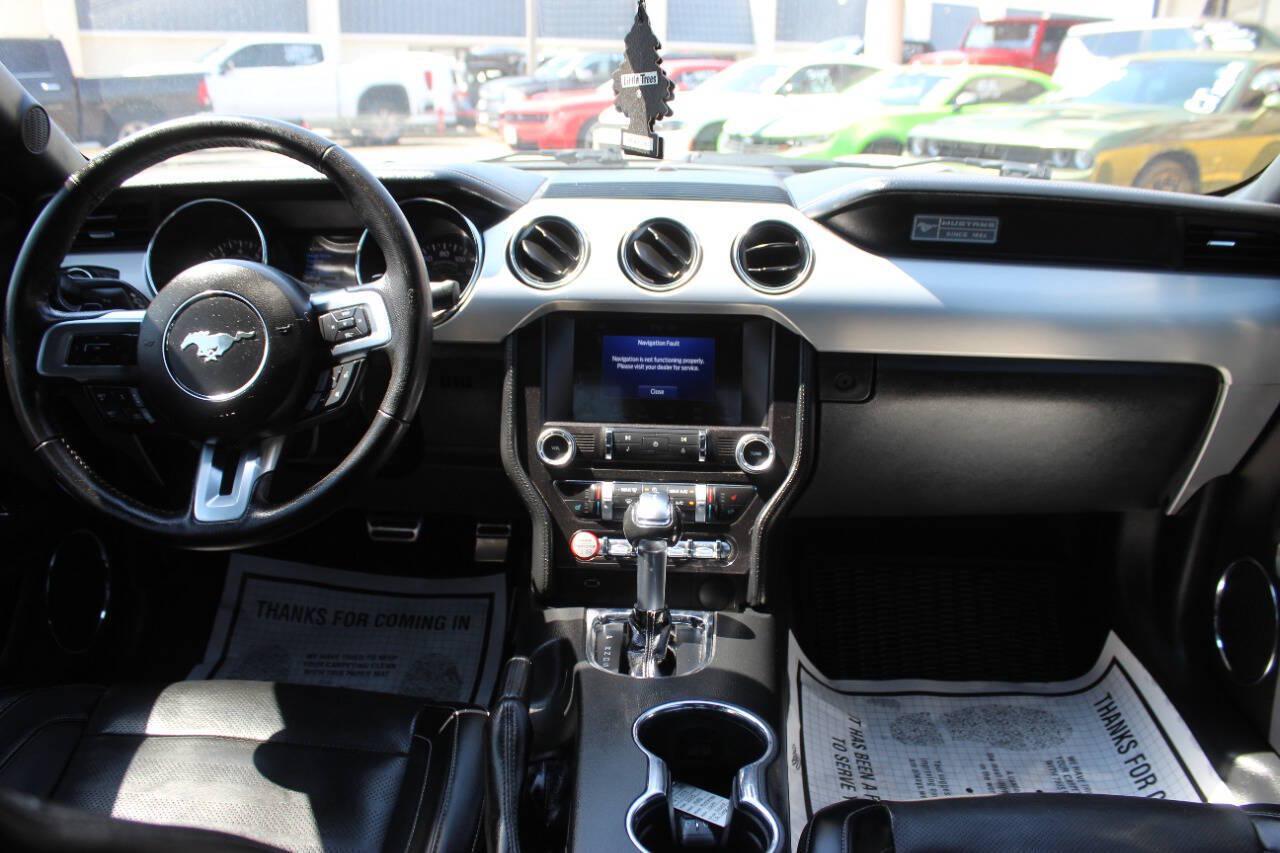 2015 Silver Ford Mustang EcoBoost Coupe (1FA6P8TH6F5) with an 2.3L I4 Turbocharger 2.3L I4 engine, Automatic 6-Speed transmission, located at 4301 NW 39th , Oklahoma City, OK, 73112, (405) 949-5600, 35.512135, -97.598671 - Hablamos espanol. SPEND SMART --- BUY FROM SUPER SPORTS. ALL PRICES, DOWN PAYMENTS, PAYMENTS, AND FINANCE TERMS ARE NEGOTIABLE AT THE TIME OF APPROVAL. WE WILL WORK WITH YOU TO FIT YOUR BUDGET. WE WILL EVEN LOWER AND ADJUST THE NUMBERS TO HELP MAKE THE VE HICLE MORE AFFORDABLE FOR YOU.- Photo#16