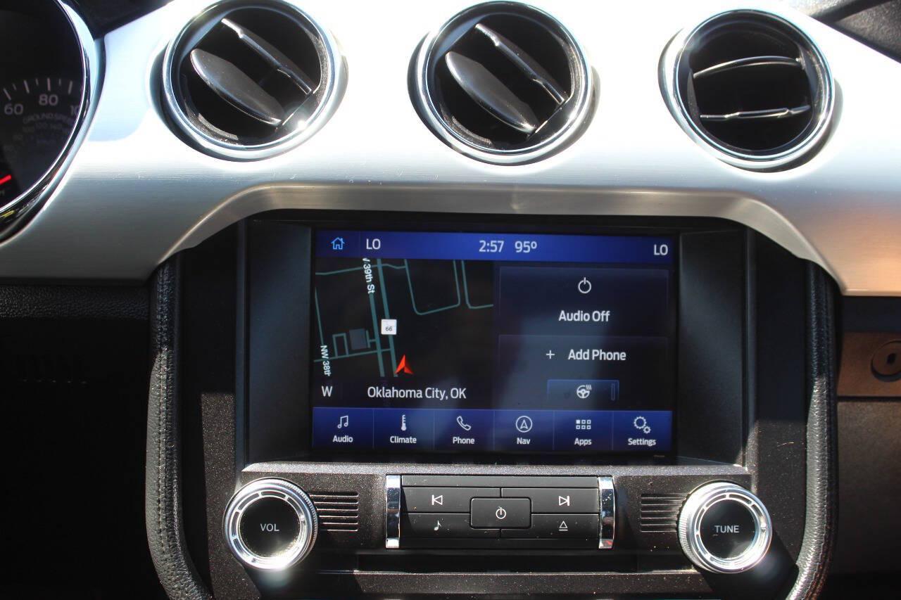 2015 Silver Ford Mustang EcoBoost Coupe (1FA6P8TH6F5) with an 2.3L I4 Turbocharger 2.3L I4 engine, Automatic 6-Speed transmission, located at 4301 NW 39th , Oklahoma City, OK, 73112, (405) 949-5600, 35.512135, -97.598671 - Hablamos espanol. SPEND SMART --- BUY FROM SUPER SPORTS. ALL PRICES, DOWN PAYMENTS, PAYMENTS, AND FINANCE TERMS ARE NEGOTIABLE AT THE TIME OF APPROVAL. WE WILL WORK WITH YOU TO FIT YOUR BUDGET. WE WILL EVEN LOWER AND ADJUST THE NUMBERS TO HELP MAKE THE VE HICLE MORE AFFORDABLE FOR YOU.- Photo#19