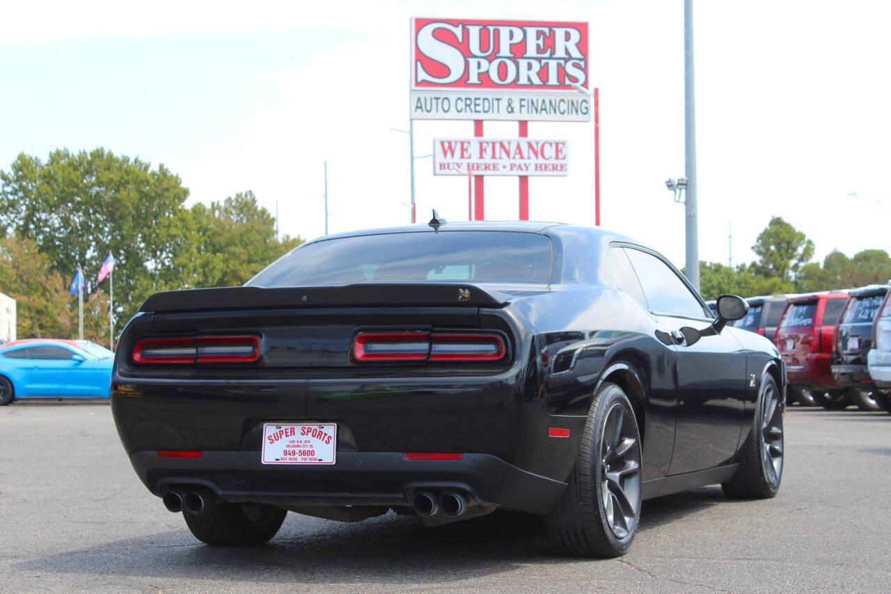 2020 Black Dodge Challenger R/T SCAT Pack (2C3CDZFJ8LH) with an 6.4L V8 6.4L V8 engine, Automatic 8-Speed transmission, located at 4301 NW 39th , Oklahoma City, OK, 73112, (405) 949-5600, 35.512135, -97.598671 - Hablamos espanol. SPEND SMART --- BUY FROM SUPER SPORTS. ALL PRICES, DOWN PAYMENTS, PAYMENTS, AND FINANCE TERMS ARE NEGOTIABLE AT THE TIME OF APPROVAL. WE WILL WORK WITH YOU TO FIT YOUR BUDGET. WE WILL EVEN LOWER AND ADJUST THE NUMBERS TO HELP MAKE THE VEHICLE MORE AFFORDABLE FOR YOU.- Photo#3