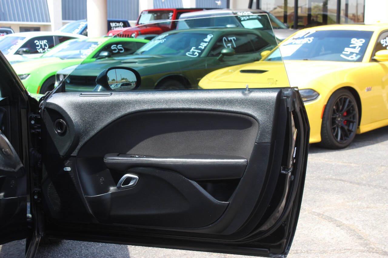 2020 Black Dodge Challenger R/T SCAT Pack (2C3CDZFJ8LH) with an 6.4L V8 6.4L V8 engine, Automatic 8-Speed transmission, located at 4301 NW 39th , Oklahoma City, OK, 73112, (405) 949-5600, 35.512135, -97.598671 - Hablamos espanol. SPEND SMART --- BUY FROM SUPER SPORTS. ALL PRICES, DOWN PAYMENTS, PAYMENTS, AND FINANCE TERMS ARE NEGOTIABLE AT THE TIME OF APPROVAL. WE WILL WORK WITH YOU TO FIT YOUR BUDGET. WE WILL EVEN LOWER AND ADJUST THE NUMBERS TO HELP MAKE THE VEHICLE MORE AFFORDABLE FOR YOU.- Photo#8