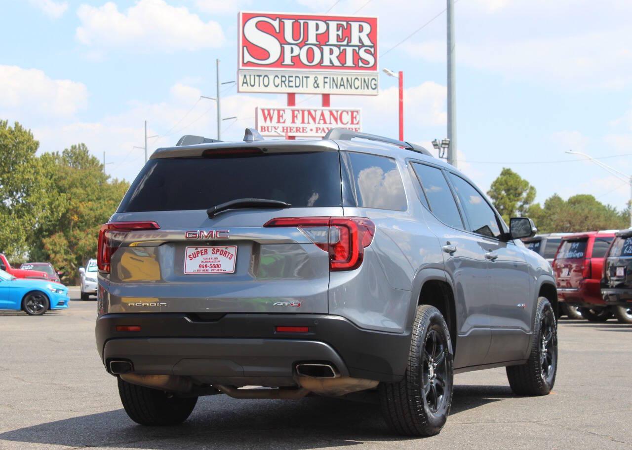2022 Silver GMC Acadia SLE (1GKKNLLS6NZ) with an 3.6L V6 310hp 271ft. lbs. 3.6L V6 engine, Automatic 9-Speed transmission, located at 4301 NW 39th , Oklahoma City, OK, 73112, (405) 949-5600, 35.512135, -97.598671 - Hablamos espanol. SPEND SMART --- BUY FROM SUPER SPORTS. ALL PRICES, DOWN PAYMENTS, PAYMENTS, AND FINANCE TERMS ARE NEGOTIABLE AT THE TIME OF APPROVAL. WE WILL WORK WITH YOU TO FIT YOUR BUDGET. WE WILL EVEN LOWER AND ADJUST THE NUMBERS TO HELP MAKE THE VE HICLE MORE AFFORDABLE FOR YOU.- Photo#3