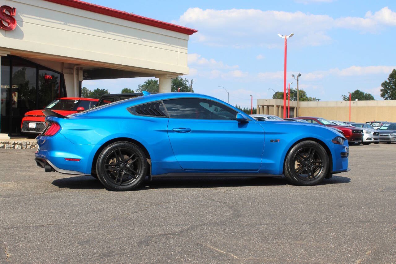 2020 Blue Ford Mustang EcoBoost Coupe (1FA6P8TH1L5) with an 2.3L I4 Turbocharger 2.3L I4 engine, Automatic 10-Speed transmission, located at 4301 NW 39th , Oklahoma City, OK, 73112, (405) 949-5600, 35.512135, -97.598671 - Hablamos espanol. SPEND SMART --- BUY FROM SUPER SPORTS. ALL PRICES, DOWN PAYMENTS, PAYMENTS, AND FINANCE TERMS ARE NEGOTIABLE AT THE TIME OF APPROVAL. WE WILL WORK WITH YOU TO FIT YOUR BUDGET. WE WILL EVEN LOWER AND ADJUST THE NUMBERS TO HELP MAKE THE VEHICLE MORE AFFORDABLE FOR YOU.- Photo#2