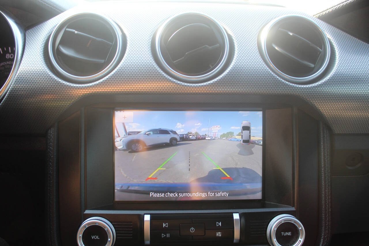 2020 Blue Ford Mustang EcoBoost Coupe (1FA6P8TH1L5) with an 2.3L I4 Turbocharger 2.3L I4 engine, Automatic 10-Speed transmission, located at 4301 NW 39th , Oklahoma City, OK, 73112, (405) 949-5600, 35.512135, -97.598671 - Hablamos espanol. SPEND SMART --- BUY FROM SUPER SPORTS. ALL PRICES, DOWN PAYMENTS, PAYMENTS, AND FINANCE TERMS ARE NEGOTIABLE AT THE TIME OF APPROVAL. WE WILL WORK WITH YOU TO FIT YOUR BUDGET. WE WILL EVEN LOWER AND ADJUST THE NUMBERS TO HELP MAKE THE VEHICLE MORE AFFORDABLE FOR YOU.- Photo#16