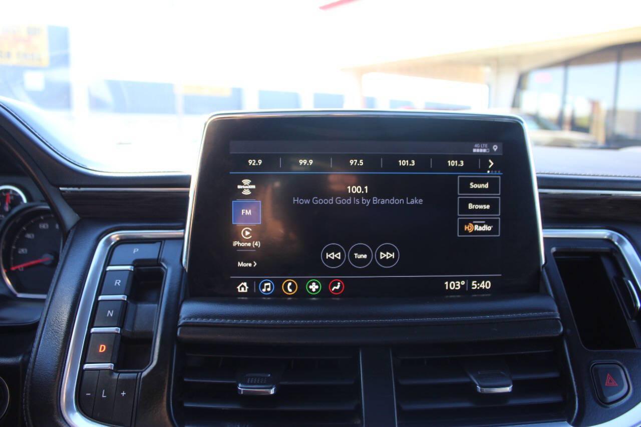 2021 Gray Chevrolet Suburban Z71 (1GNSKDKD5MR) with an EcoTec3 5.3L V8 355hp 383ft. lbs. 5.3L V8 engine, Automatic 10-Speed transmission, located at 4301 NW 39th , Oklahoma City, OK, 73112, (405) 949-5600, 35.512135, -97.598671 - Hablamos espanol. SPEND SMART --- BUY FROM SUPER SPORTS. ALL PRICES, DOWN PAYMENTS, PAYMENTS, AND FINANCE TERMS ARE NEGOTIABLE AT THE TIME OF APPROVAL. WE WILL WORK WITH YOU TO FIT YOUR BUDGET. WE WILL EVEN LOWER AND ADJUST THE NUMBERS TO HELP MAKE THE VEHICLE MORE AFFORDABLE FOR YOU.- Photo#25