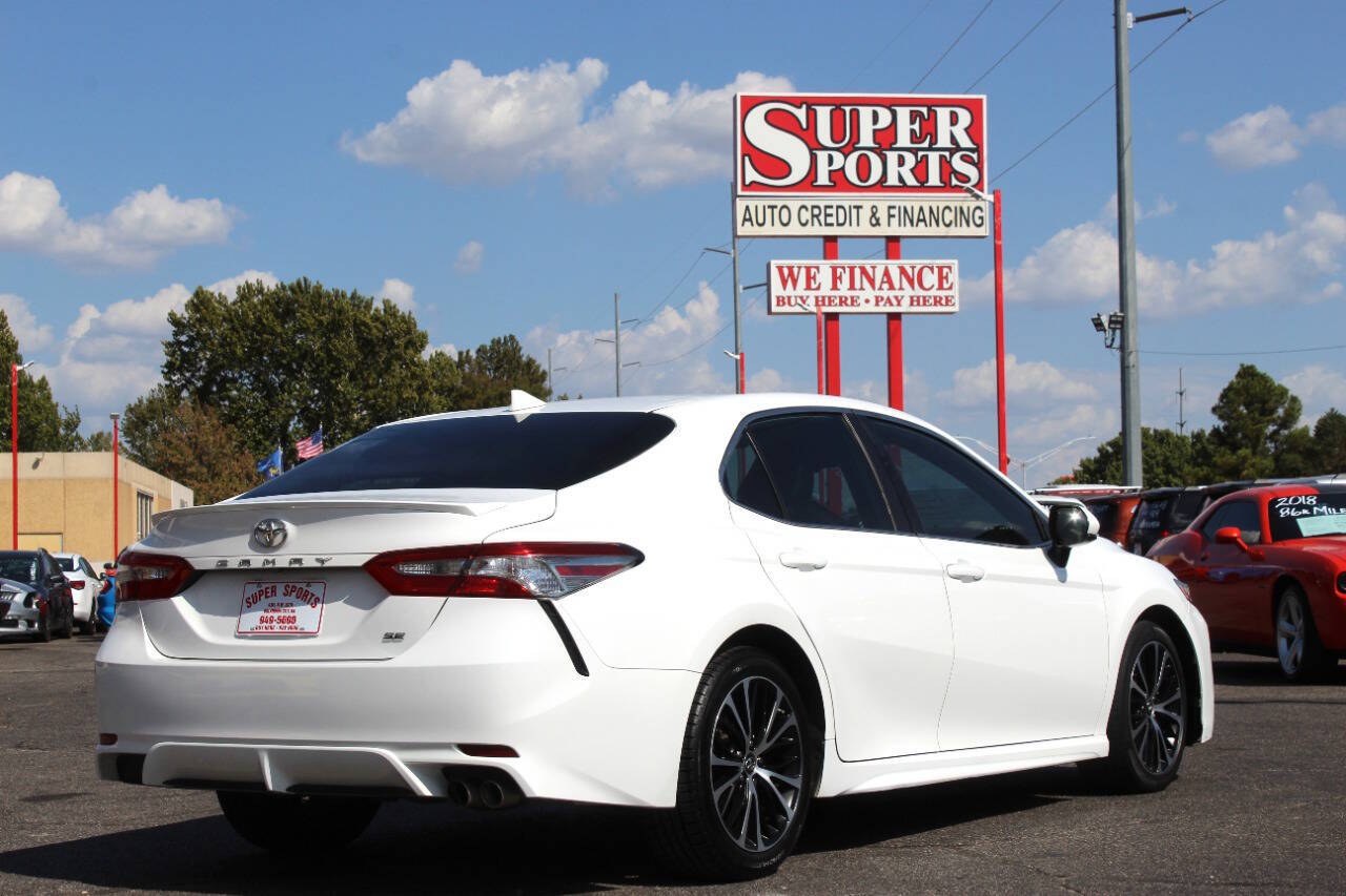 2019 White Toyota Camry LE (4T1B11HK2KU) with an 2.5L I4 203hp 184ft. lbs. 2.5L I4 engine, Automatic 8-Speed transmission, located at 4301 NW 39th , Oklahoma City, OK, 73112, (405) 949-5600, 35.512135, -97.598671 - Hablamos espanol. SPEND SMART --- BUY FROM SUPER SPORTS. ALL PRICES, DOWN PAYMENTS, PAYMENTS, AND FINANCE TERMS ARE NEGOTIABLE AT THE TIME OF APPROVAL. WE WILL WORK WITH YOU TO FIT YOUR BUDGET. WE WILL EVEN LOWER AND ADJUST THE NUMBERS TO HELP MAKE THE VEHICLE MORE AFFORDABLE FOR YOU.- Photo#2