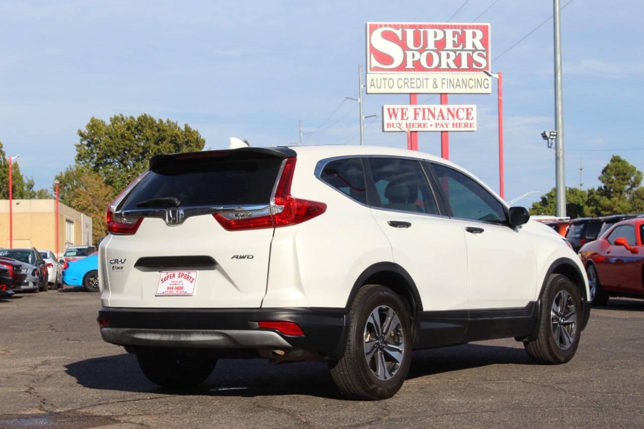 2019 White Honda CR-V LX AWD (5J6RW6H3XKL) with an 2.4L I4 184hp 180ft. lbs. 2.4L I4 engine, CVT transmission, located at 4301 NW 39th , Oklahoma City, OK, 73112, (405) 949-5600, 35.512135, -97.598671 - Hablamos espanol. SPEND SMART --- BUY FROM SUPER SPORTS. ALL PRICES, DOWN PAYMENTS, PAYMENTS, AND FINANCE TERMS ARE NEGOTIABLE AT THE TIME OF APPROVAL. WE WILL WORK WITH YOU TO FIT YOUR BUDGET. WE WILL EVEN LOWER AND ADJUST THE NUMBERS TO HELP MAKE THE VEHICLE MORE AFFORDABLE FOR YOU.- Photo#3