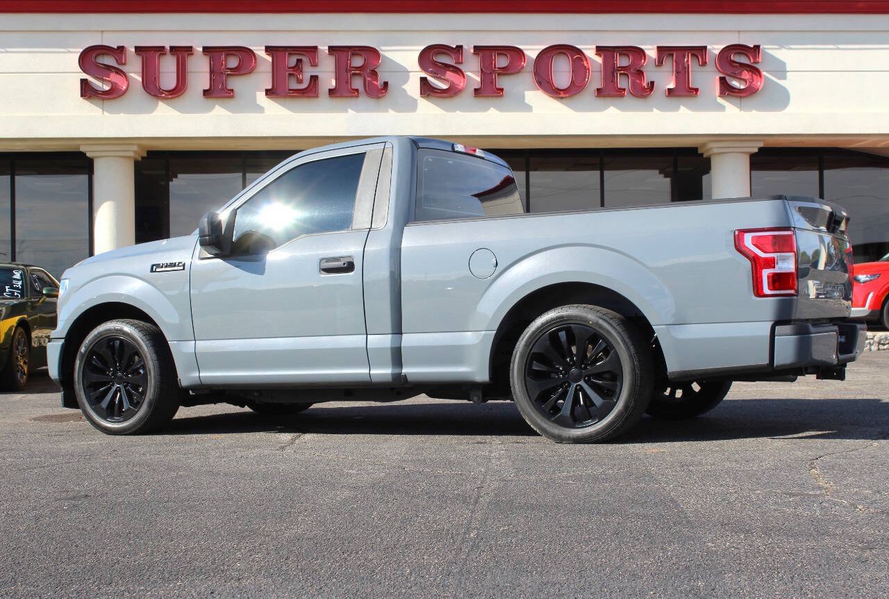 2019 Gray Ford F-150 XL 6.5-ft. Bed 2WD (1FTMF1CP0KK) with an EcoBoost 2.7L Twin Turbo V6 325hp 400ft. lbs. 2.7L V6 engine, Automatic 10-Speed transmission, located at 4301 NW 39th , Oklahoma City, OK, 73112, (405) 949-5600, 35.512135, -97.598671 - Hablamos espanol. SPEND SMART --- BUY FROM SUPER SPORTS. ALL PRICES, DOWN PAYMENTS, PAYMENTS, AND FINANCE TERMS ARE NEGOTIABLE AT THE TIME OF APPROVAL. WE WILL WORK WITH YOU TO FIT YOUR BUDGET. WE WILL EVEN LOWER AND ADJUST THE NUMBERS TO HELP MAKE THE VEHICLE MORE AFFORDABLE FOR YOU.- Photo#3
