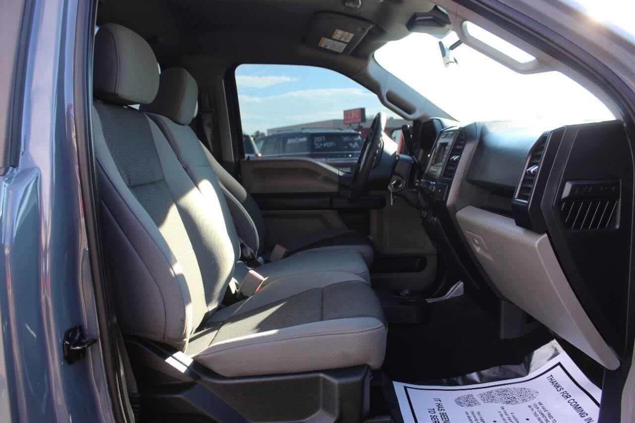 2019 Gray Ford F-150 XL 6.5-ft. Bed 2WD (1FTMF1CP0KK) with an EcoBoost 2.7L Twin Turbo V6 325hp 400ft. lbs. 2.7L V6 engine, Automatic 10-Speed transmission, located at 4301 NW 39th , Oklahoma City, OK, 73112, (405) 949-5600, 35.512135, -97.598671 - Hablamos espanol. SPEND SMART --- BUY FROM SUPER SPORTS. ALL PRICES, DOWN PAYMENTS, PAYMENTS, AND FINANCE TERMS ARE NEGOTIABLE AT THE TIME OF APPROVAL. WE WILL WORK WITH YOU TO FIT YOUR BUDGET. WE WILL EVEN LOWER AND ADJUST THE NUMBERS TO HELP MAKE THE VEHICLE MORE AFFORDABLE FOR YOU.- Photo#7