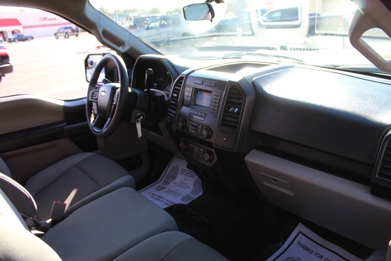 2019 Gray Ford F-150 XL 6.5-ft. Bed 2WD (1FTMF1CP0KK) with an EcoBoost 2.7L Twin Turbo V6 325hp 400ft. lbs. 2.7L V6 engine, Automatic 10-Speed transmission, located at 4301 NW 39th , Oklahoma City, OK, 73112, (405) 949-5600, 35.512135, -97.598671 - Hablamos espanol. SPEND SMART --- BUY FROM SUPER SPORTS. ALL PRICES, DOWN PAYMENTS, PAYMENTS, AND FINANCE TERMS ARE NEGOTIABLE AT THE TIME OF APPROVAL. WE WILL WORK WITH YOU TO FIT YOUR BUDGET. WE WILL EVEN LOWER AND ADJUST THE NUMBERS TO HELP MAKE THE VEHICLE MORE AFFORDABLE FOR YOU.- Photo#13