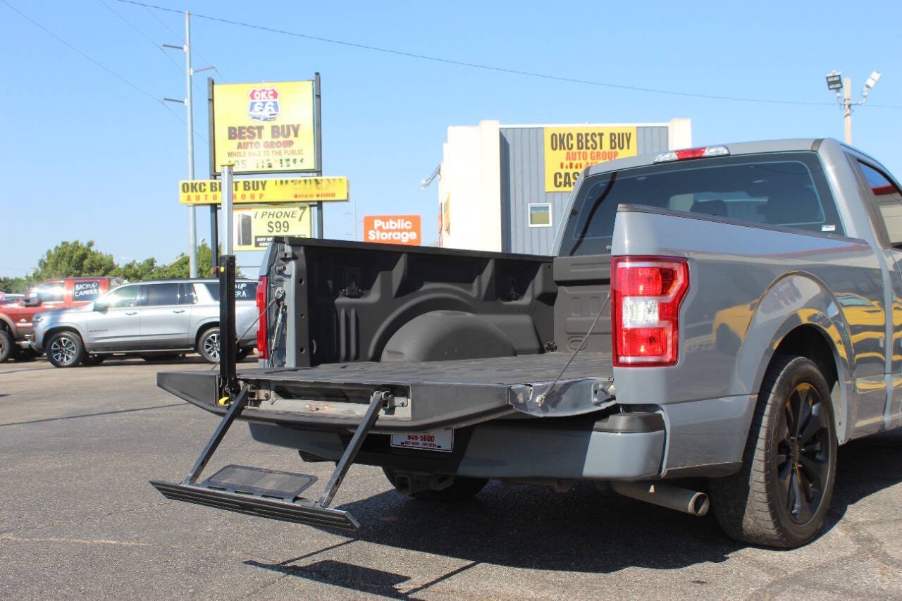 2019 Gray Ford F-150 XL 6.5-ft. Bed 2WD (1FTMF1CP0KK) with an EcoBoost 2.7L Twin Turbo V6 325hp 400ft. lbs. 2.7L V6 engine, Automatic 10-Speed transmission, located at 4301 NW 39th , Oklahoma City, OK, 73112, (405) 949-5600, 35.512135, -97.598671 - Hablamos espanol. SPEND SMART --- BUY FROM SUPER SPORTS. ALL PRICES, DOWN PAYMENTS, PAYMENTS, AND FINANCE TERMS ARE NEGOTIABLE AT THE TIME OF APPROVAL. WE WILL WORK WITH YOU TO FIT YOUR BUDGET. WE WILL EVEN LOWER AND ADJUST THE NUMBERS TO HELP MAKE THE VEHICLE MORE AFFORDABLE FOR YOU.- Photo#17